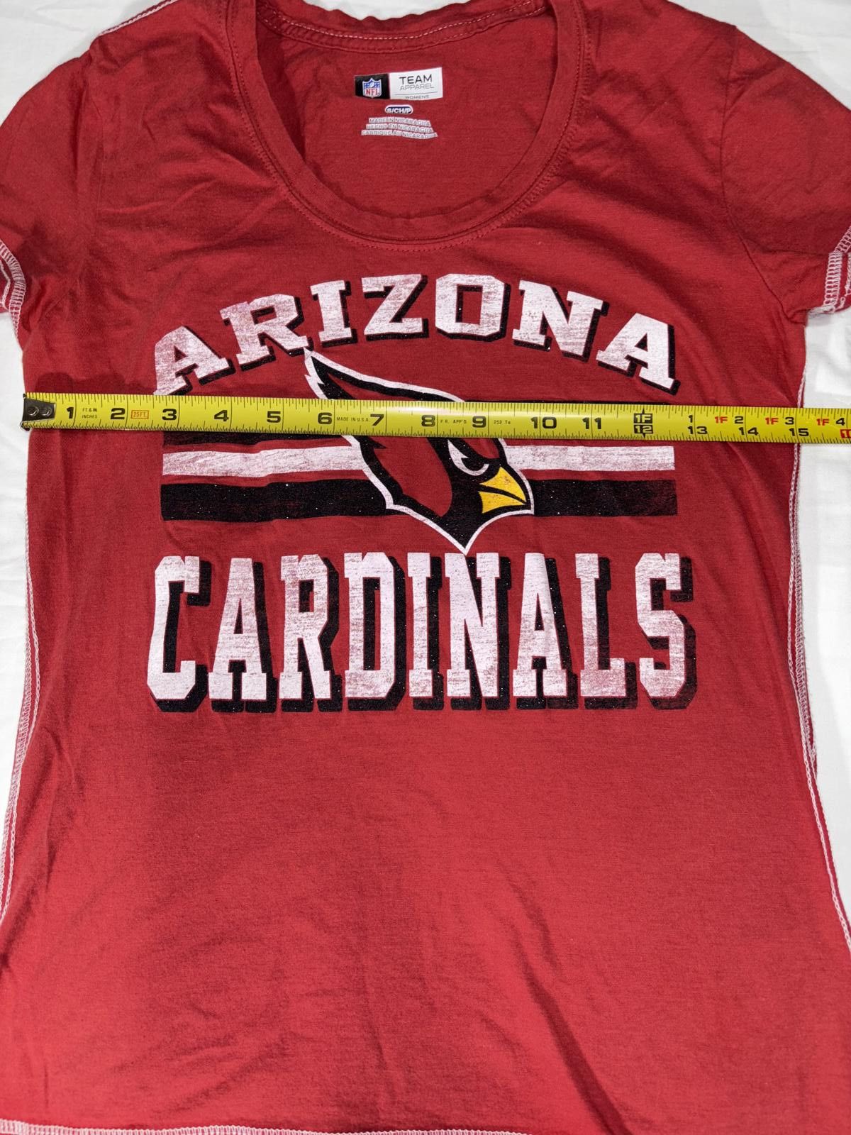 Designer Arizona Cardinals Women's T-Shirt - NFL Team Apparel Size S / US 4 / IT 40 - 6 Thumbnail