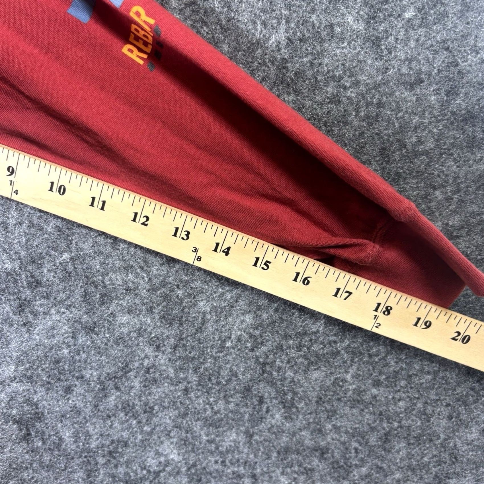 Ariat Ariat Rebar Shirt Mens T-Shirt Long Sleeve Red XL Cotton Polyester Knit Stretch Casual Workwear Crew Neck All Seasons Regular Fit Vintage: No Size US XL / EU 56 / 4 - 4 Thumbnail
