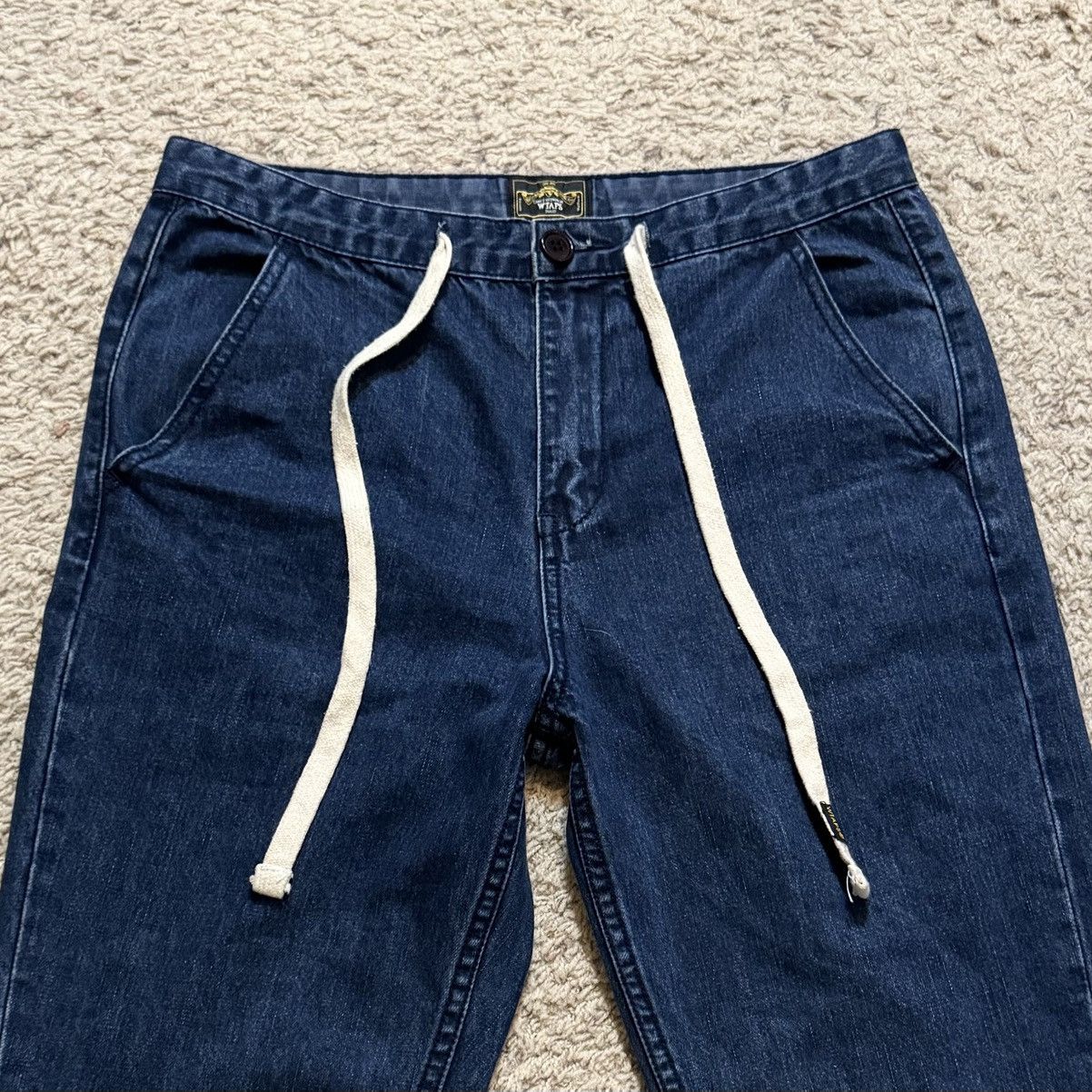 Wtaps Wtaps Japanese Designer Long Denim Shorts Size US 32 / EU 48 - 3 Thumbnail