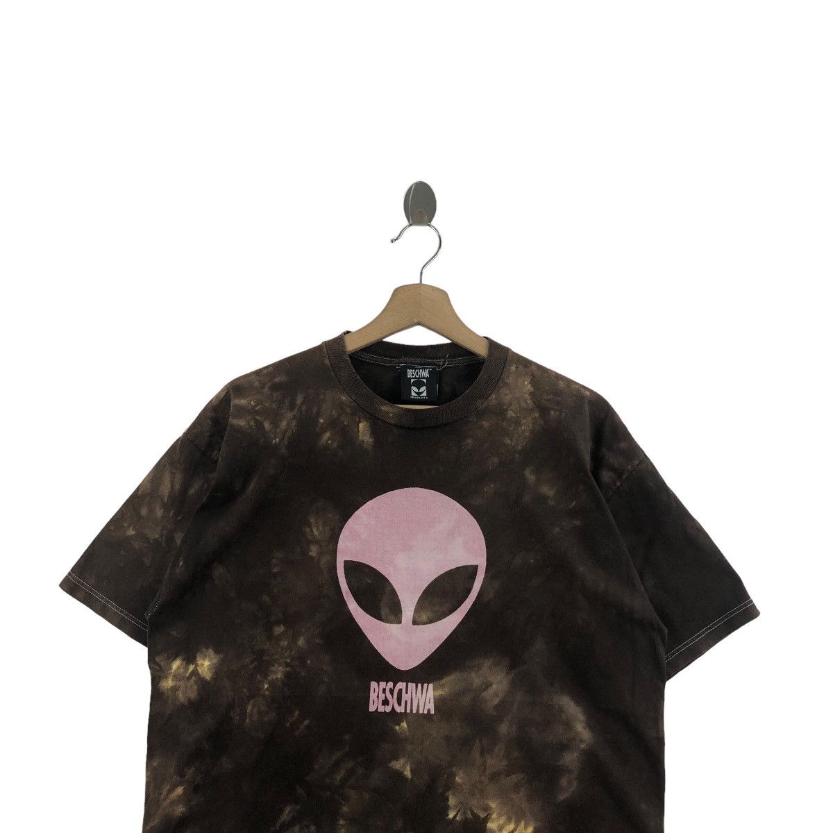 Alien Workshop × Vintage Pick!! Vtg 90's BESCHWA By Alien Workshop Acid Wash Tshirt Size US L / EU 52-54 / 3 - 3 Thumbnail