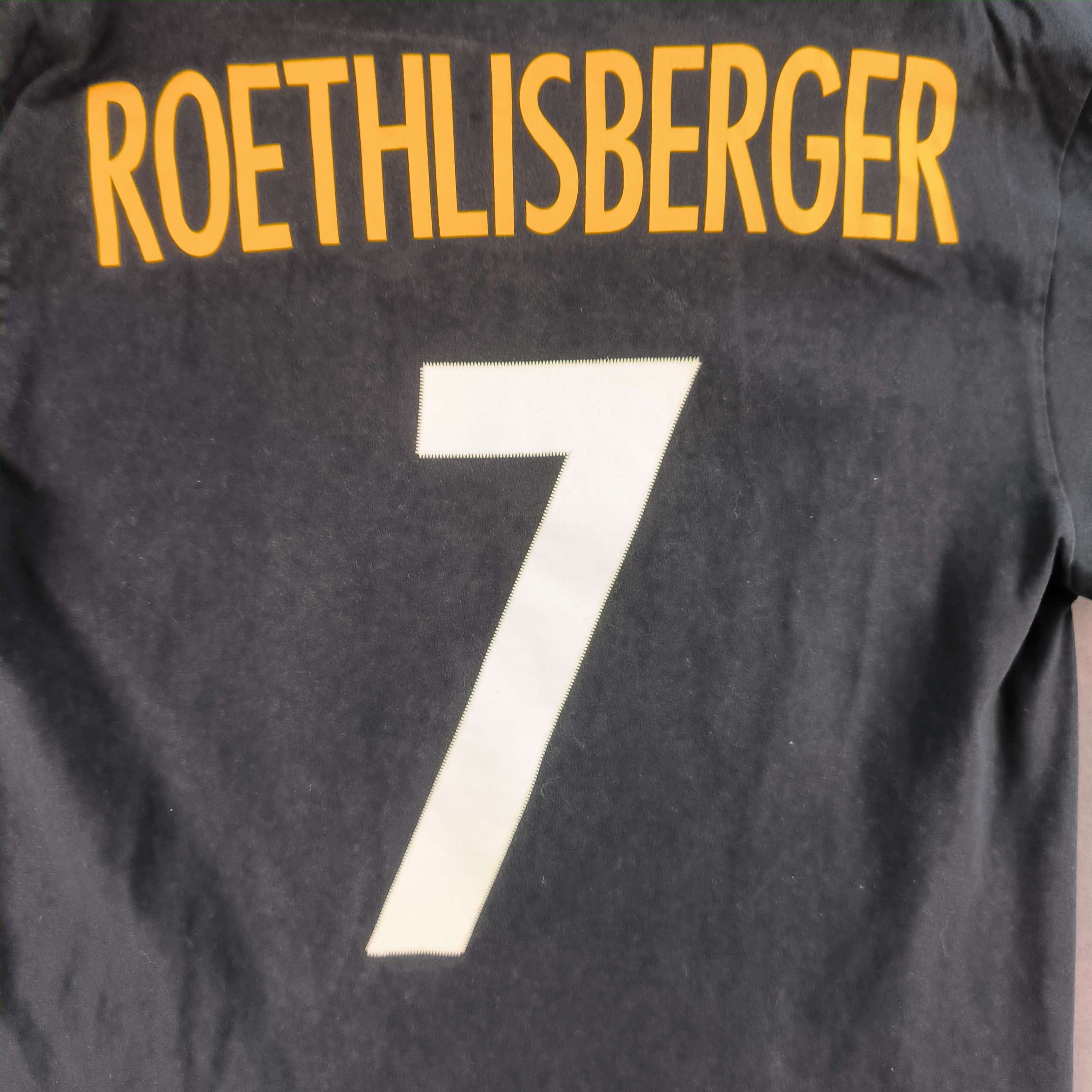 Nike Pittsburgh Steelers Ben Roethlisberger Nike NFL tee size L Size US L / EU 52-54 / 3 - 5 Thumbnail