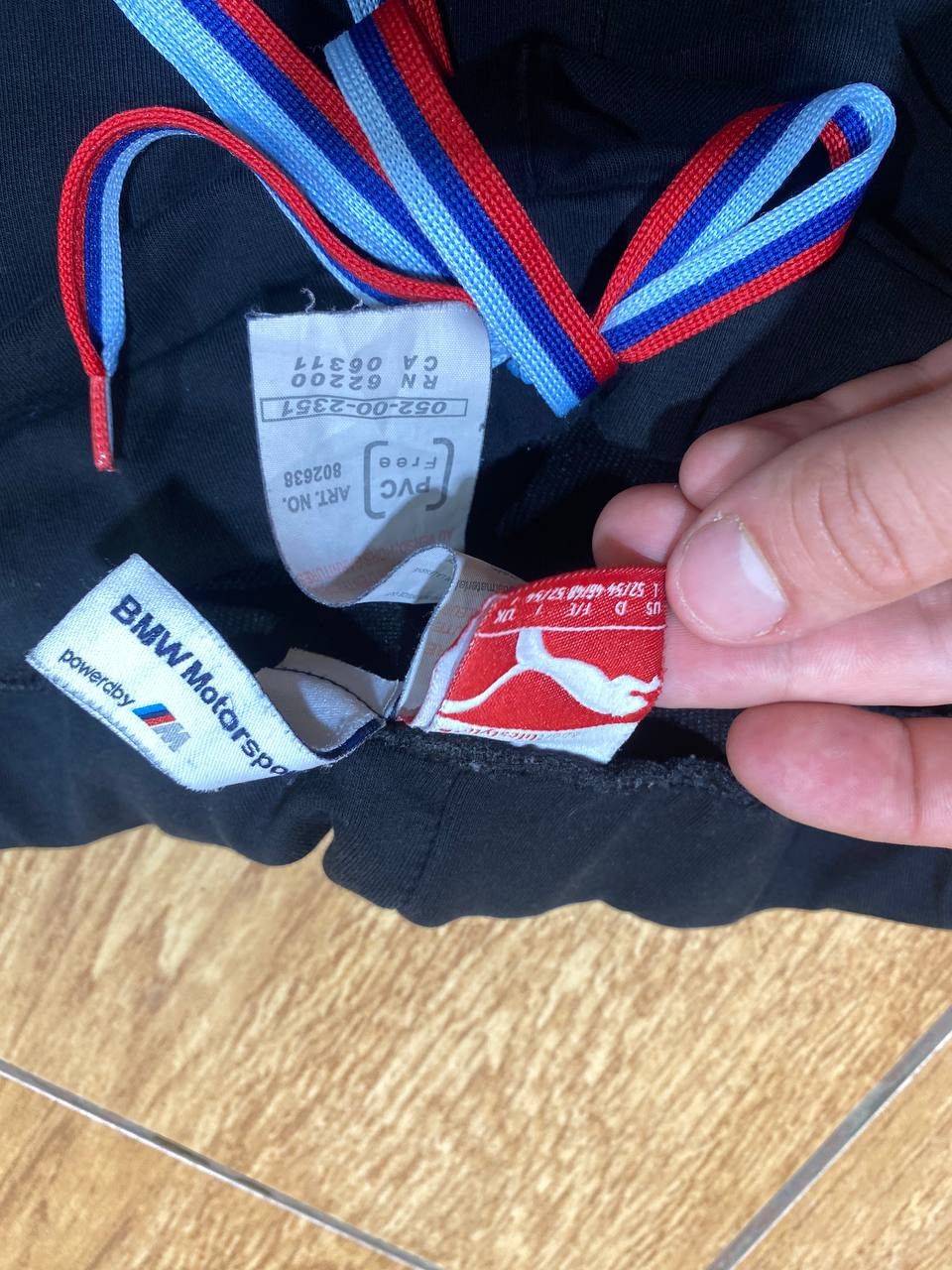 BMW × Puma PUMA BMW MOTORSPORTS MEN'S TRACKSUIT Sweatpants + Jacket Size US 34 / EU 50 - 4 Thumbnail