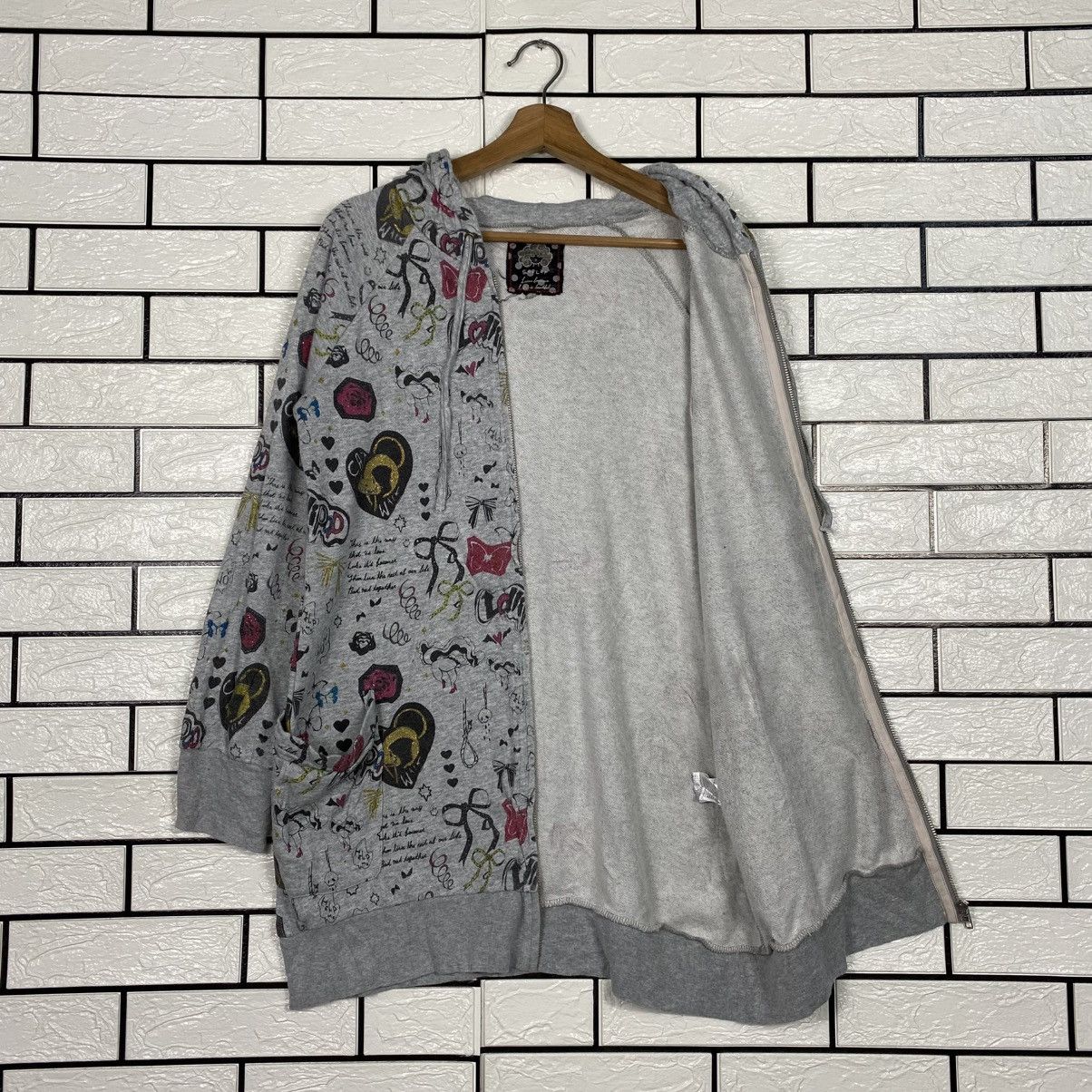 Hysteric Glamour 📌Hoodie Zipper Scolar Full Print Size US M / EU 48-50 / 2 - 12 Thumbnail