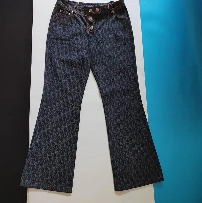 Dior Blue Denim Women's Pants 0089