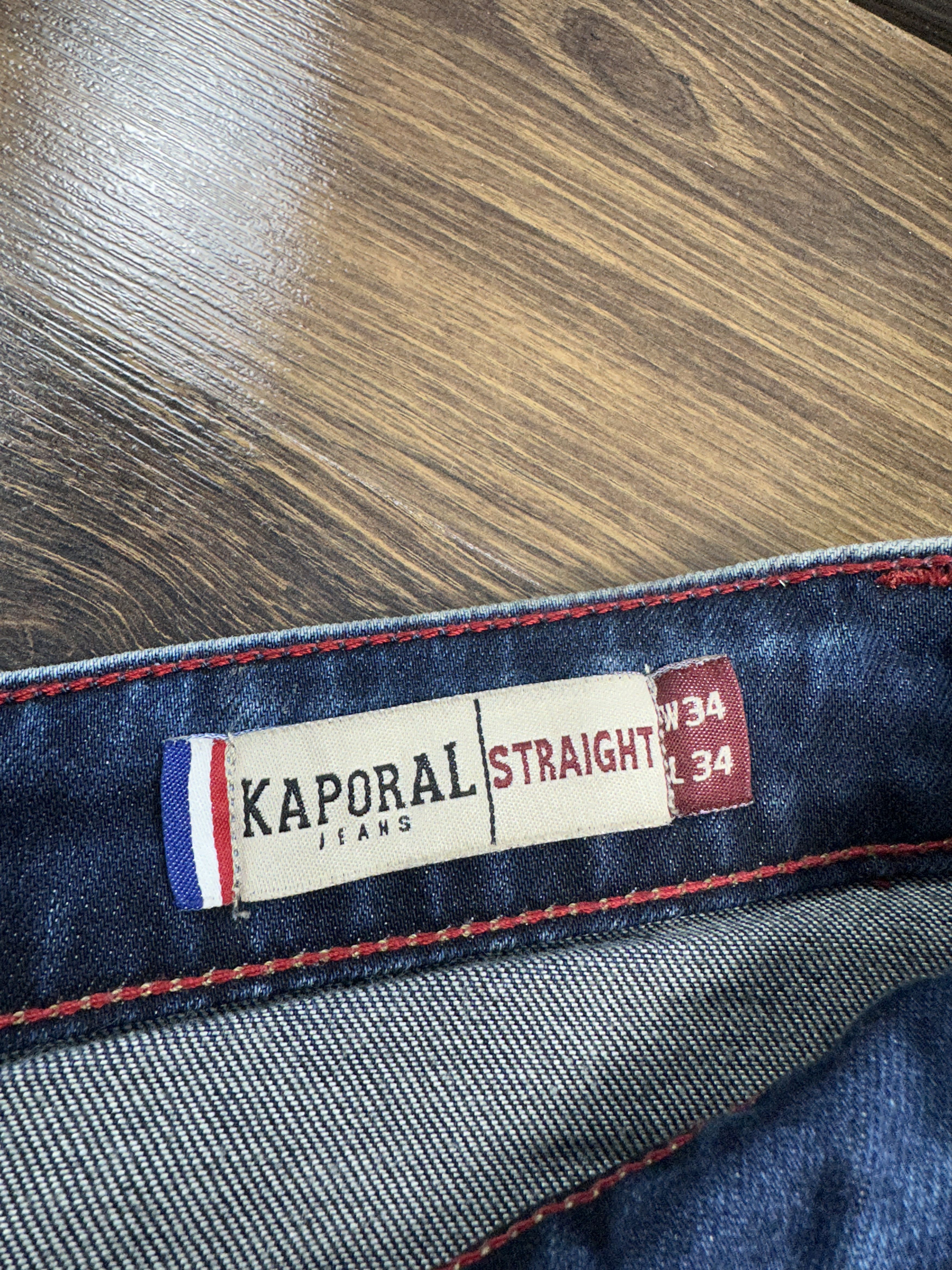 Japanese Brand Kaporal 5 Mens Denim Pants Jeans Size US 34 / EU 50 - 8 Thumbnail
