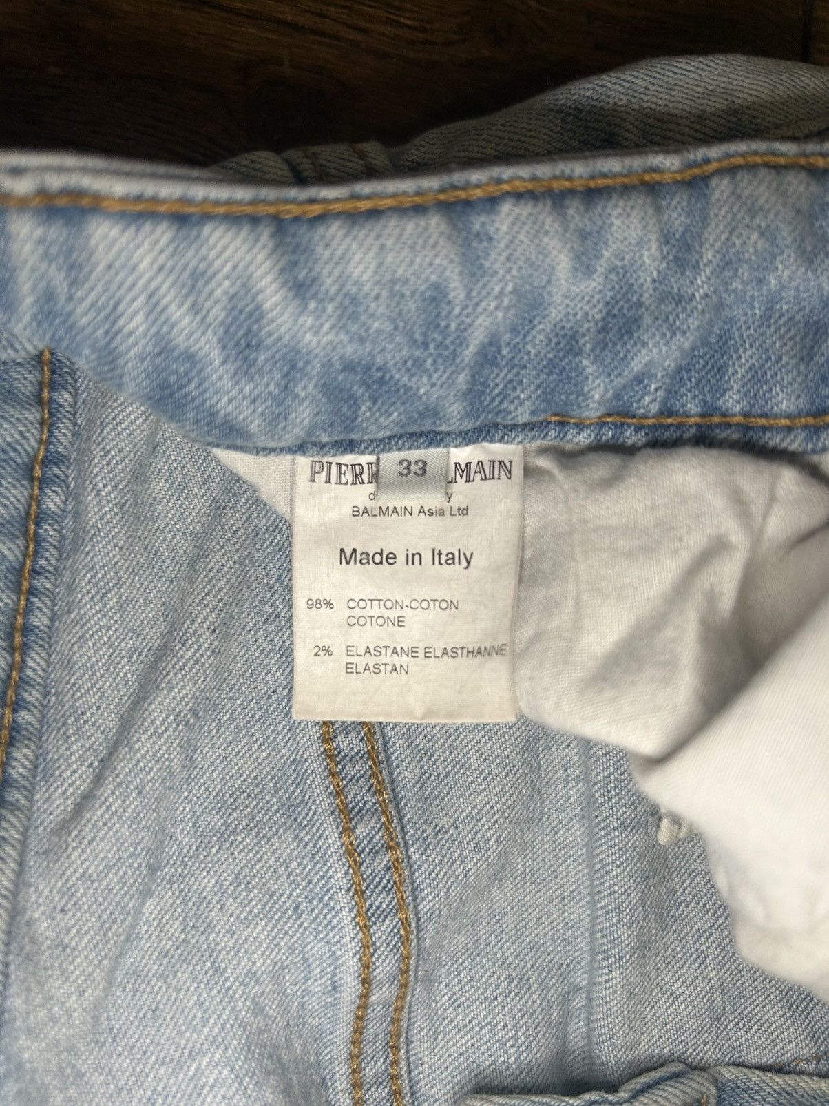 Pierre Balmain Balmain Jeans Size US 33 - 5 Thumbnail