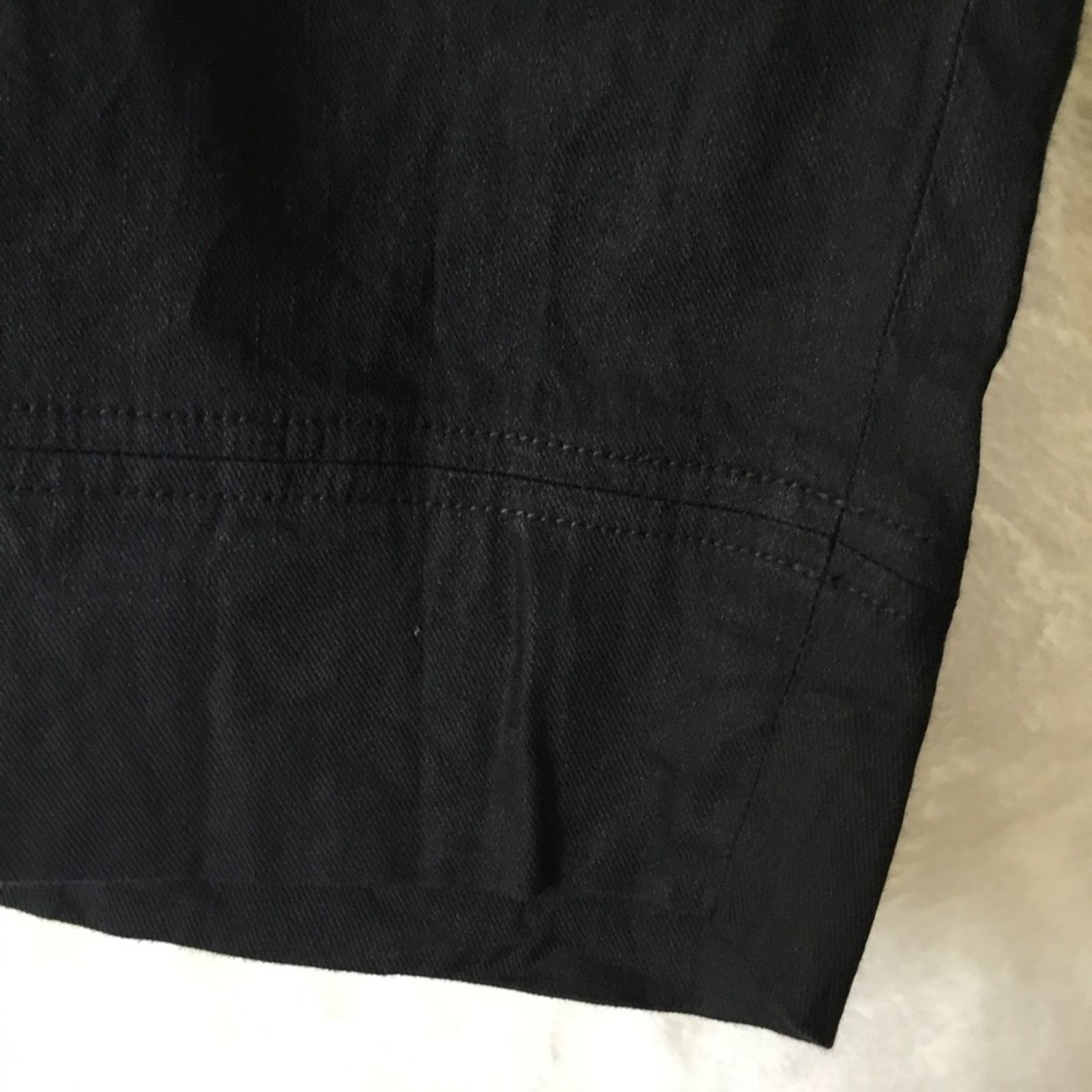 Other David Meister Black Bermuda Linen Shorts Size 26" / US 2 / IT 38 - 6 Thumbnail