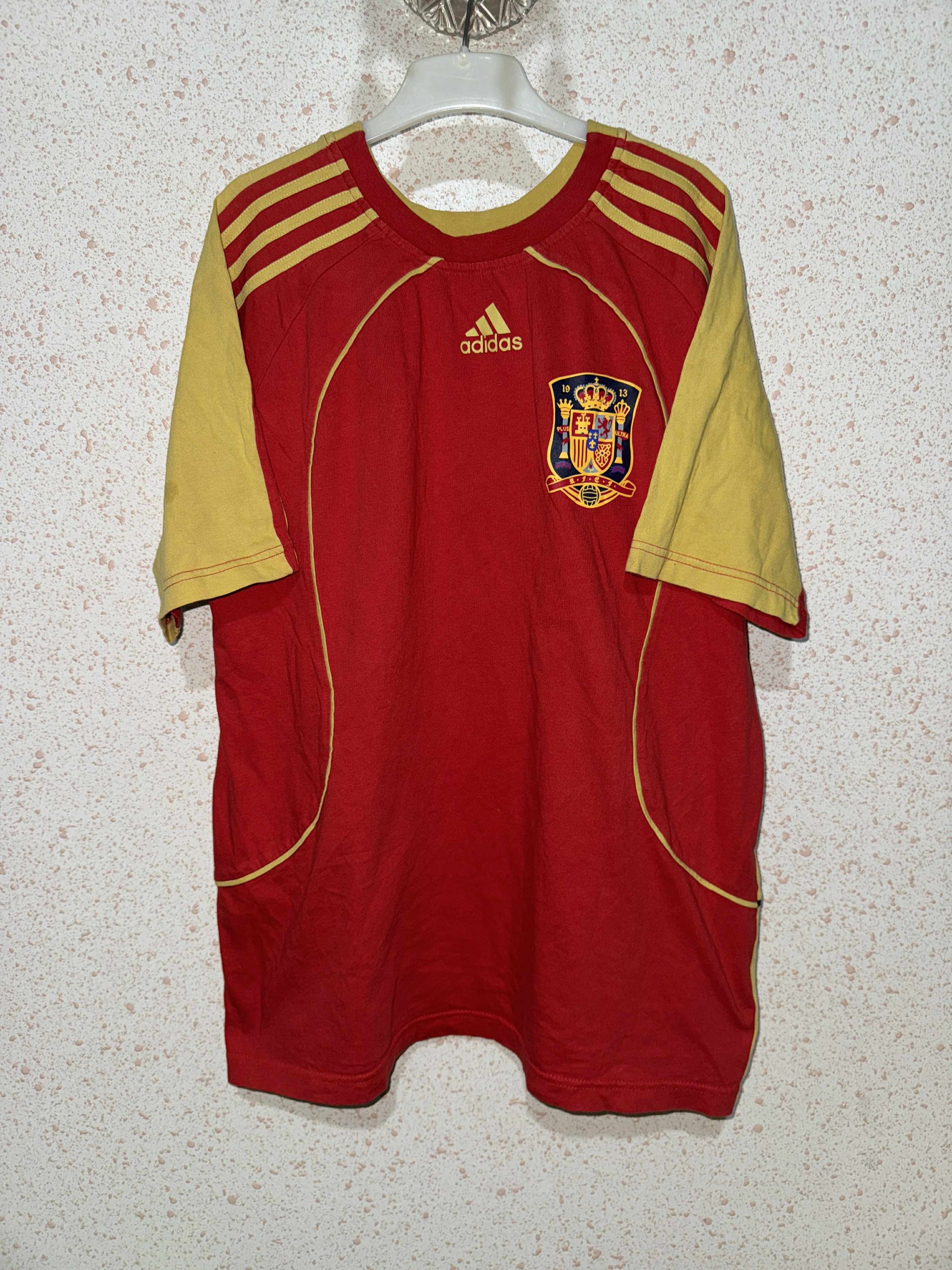 Adidas Spain 2008/09 Special Football Cotton t-Shirt double face Size US S / EU 44-46 / 1 - 1 Thumbnail