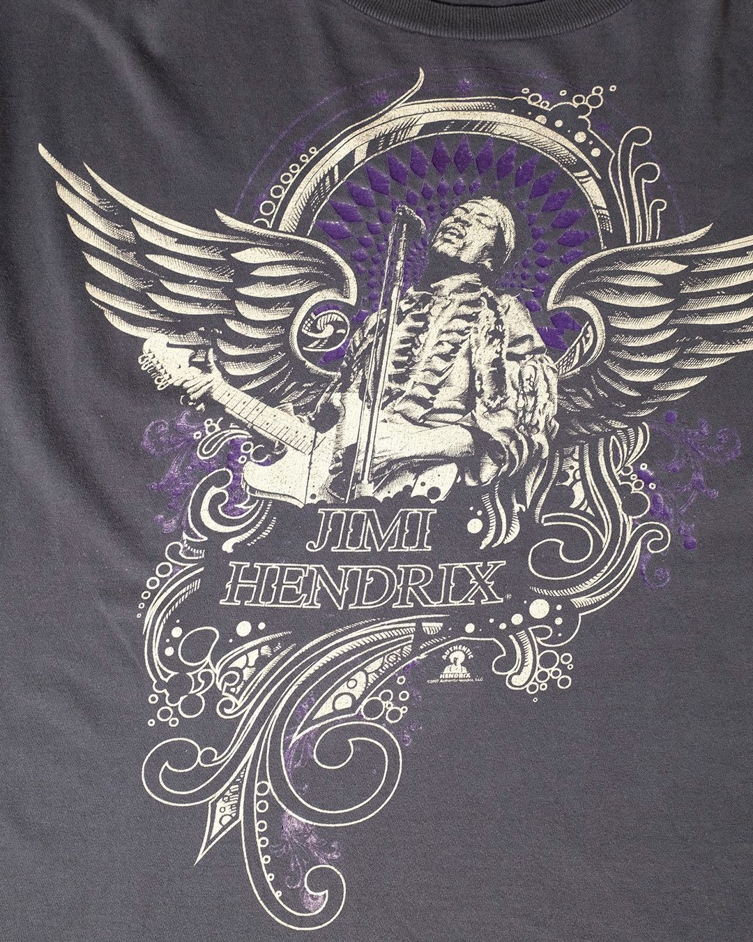Vintage 2007 Jimi Hendrix T-shirt Size US XL / EU 56 / 4 - 5 Thumbnail