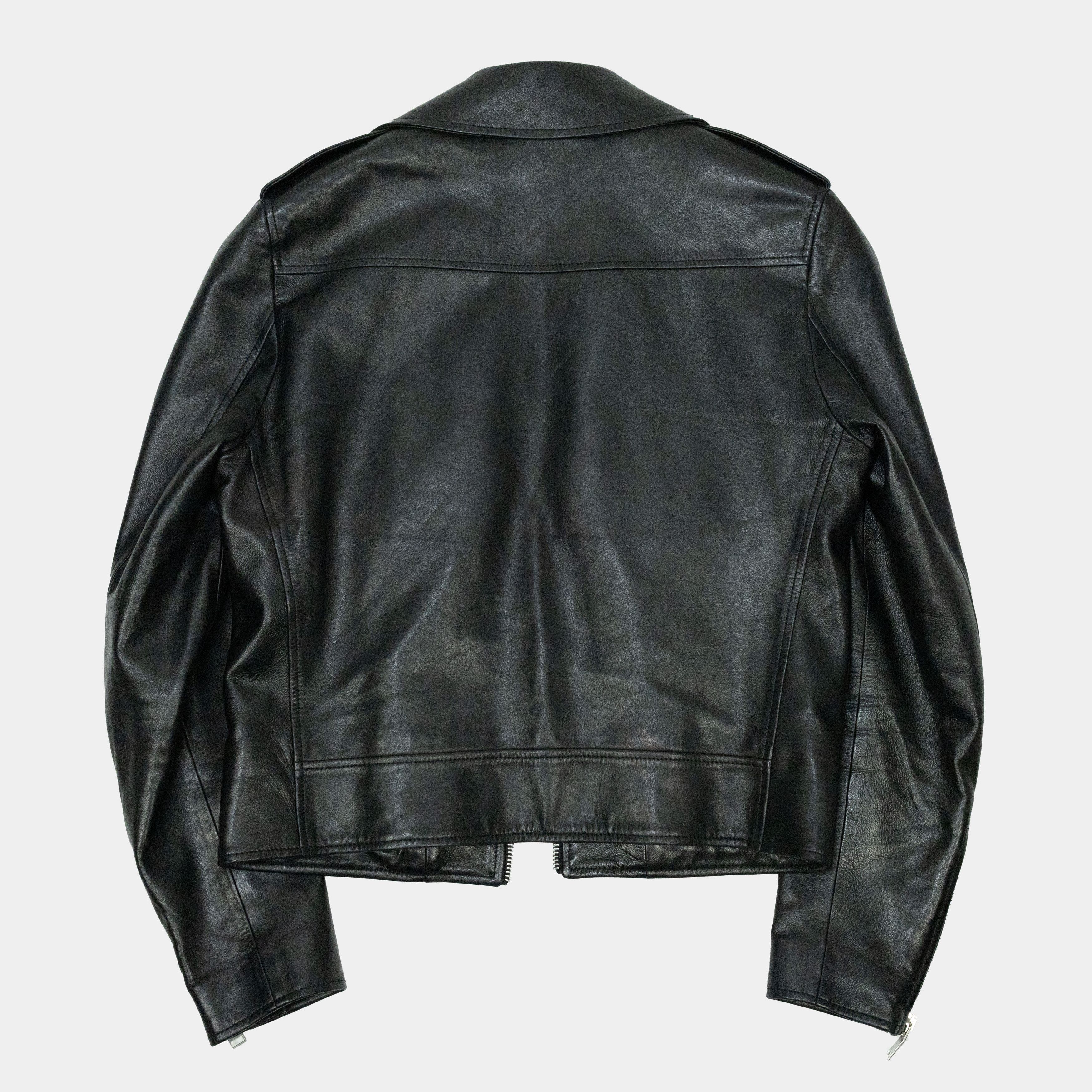 Saint Laurent Paris Saint Laurent A/W 2013 Hedi Slimane Leather Biker Jacket Size US M / EU 48-50 / 2 - 2 Thumbnail