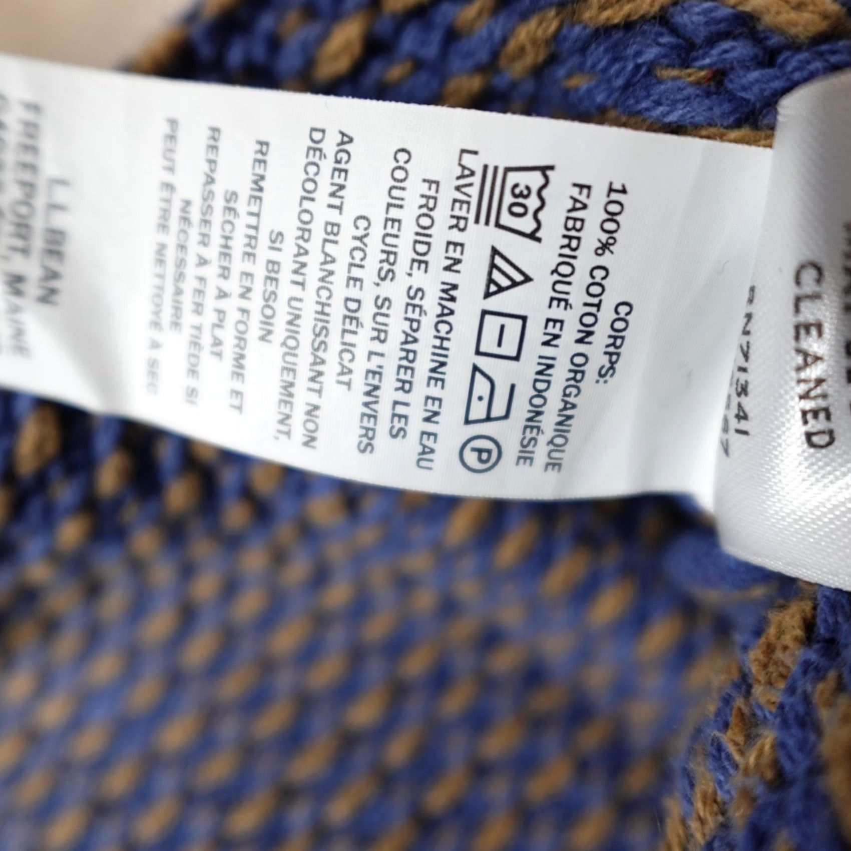 Vintage L.L. Bean Mens Sweater XL Blue Roll Neck 100% Organic Cotton Raglan Size US M / EU 48-50 / 2 - 7 Thumbnail