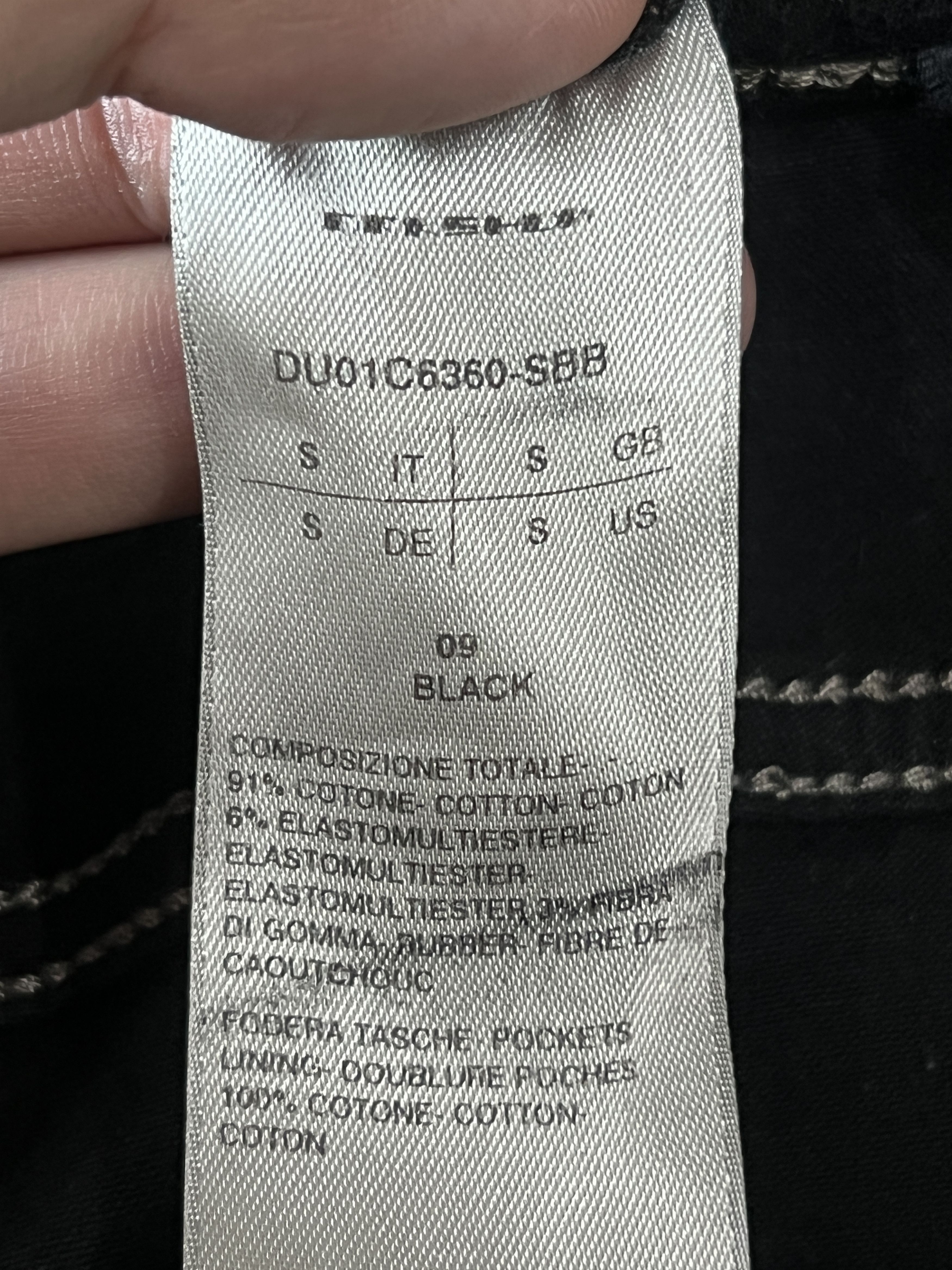 Rick Owens Drkshdw Rick Owens Rick Owens DRKSHDW Waxed Nagakin Denim Jeans S Size US 32 / EU 48 - 10 Thumbnail