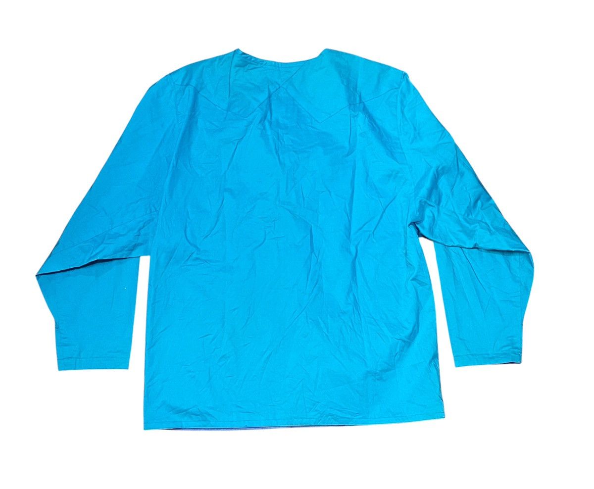 Issey Miyake Vintage issey miyake collarless blue jacket Size US S / EU 44-46 / 1 - 4 Thumbnail