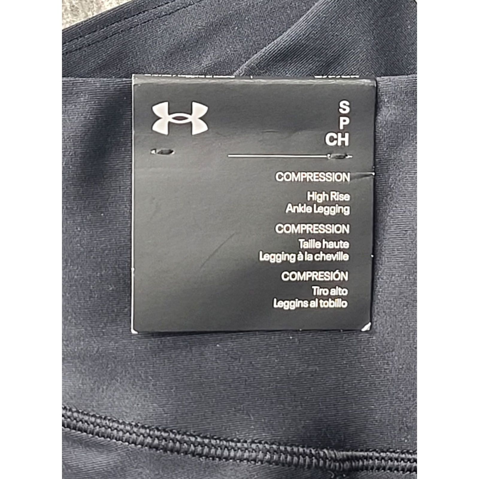Under Armour Under Armour Leggings Womens S Tech Compression Fit Hi Ankle Athleisure Size 28" / US 6 / IT 42 - 3 Thumbnail