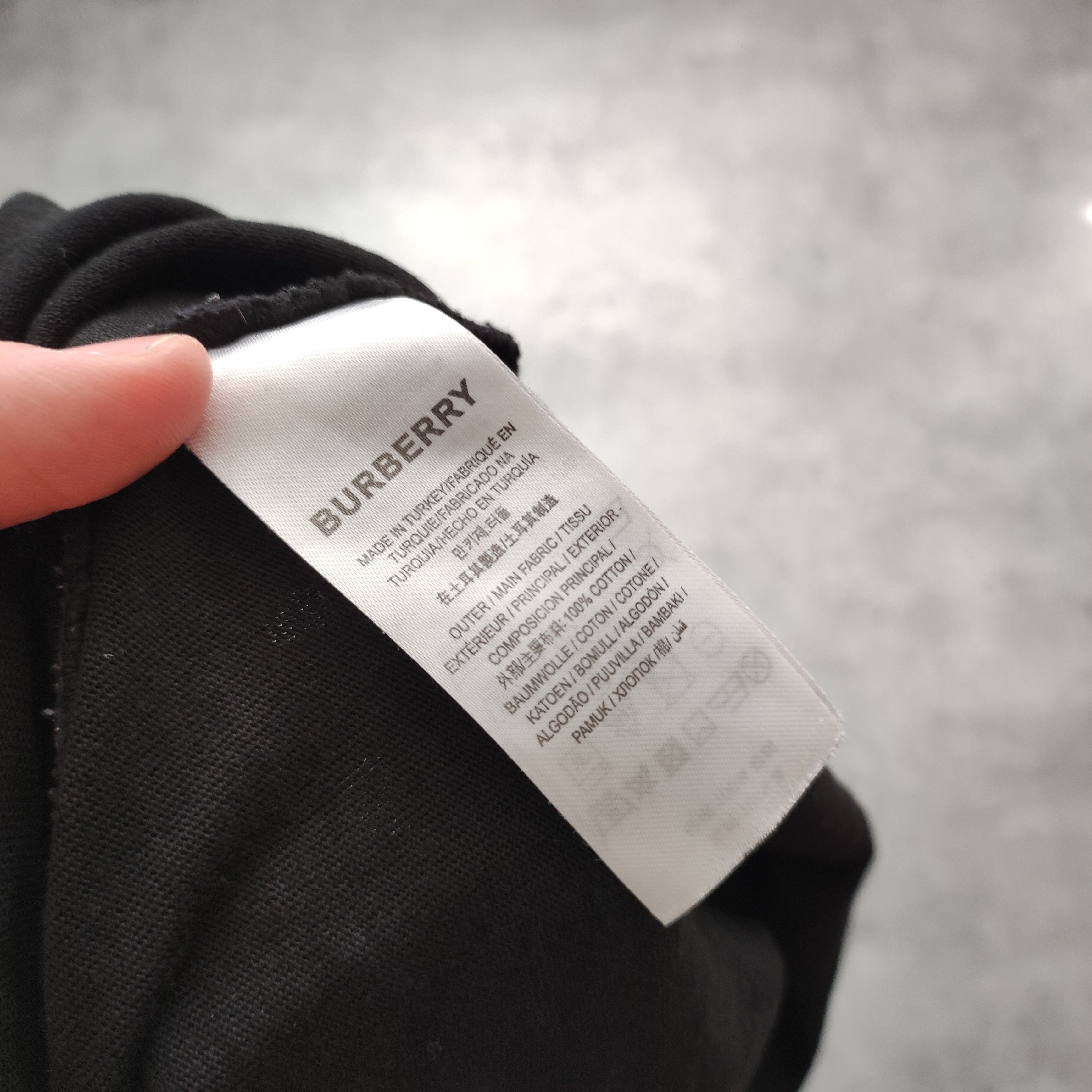 Burberry RARE Burberry London Black Monogram BB Classic Tshirt Size US M / EU 48-50 / 2 - 7 Thumbnail