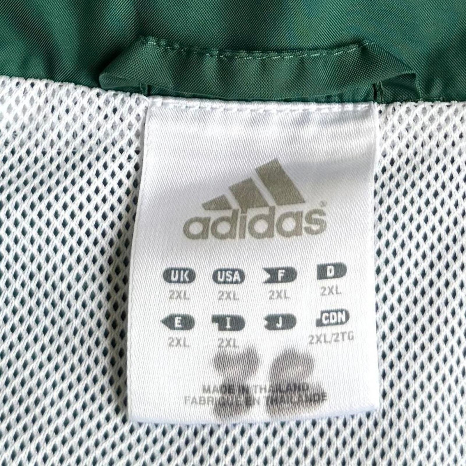 Adidas × Vintage Vintage Y2K Adidas Baggy Embroidered Windbreaker Jacket Size US XXL / EU 58 / 5 - 4 Thumbnail