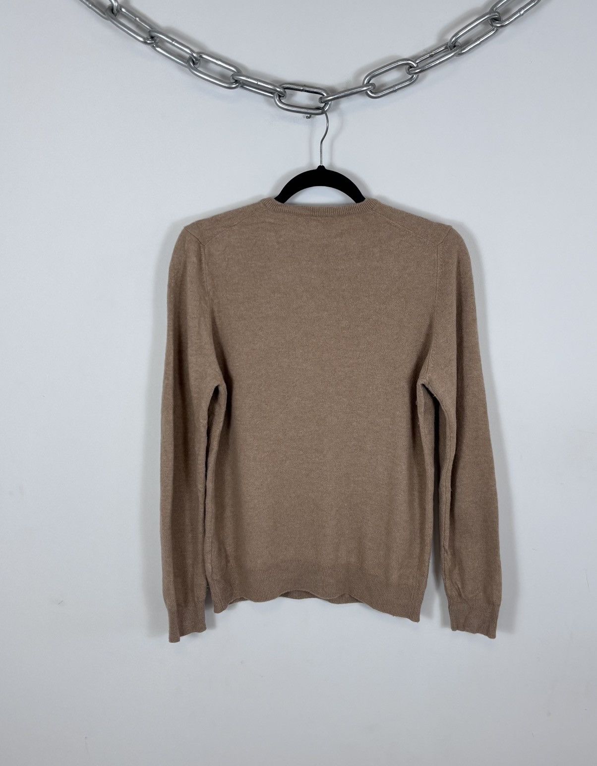 Gran Sasso Gran Sasso Men’s Italian Wool Cashmere Knit V-Neck Sweater Size US S / EU 44-46 / 1 - 12 Thumbnail