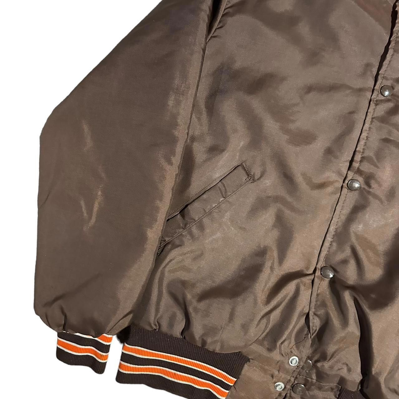 Designer 80s Cleveland Browns Jacket (MADE IN USA) Size US M / EU 48-50 / 2 - 2 Thumbnail