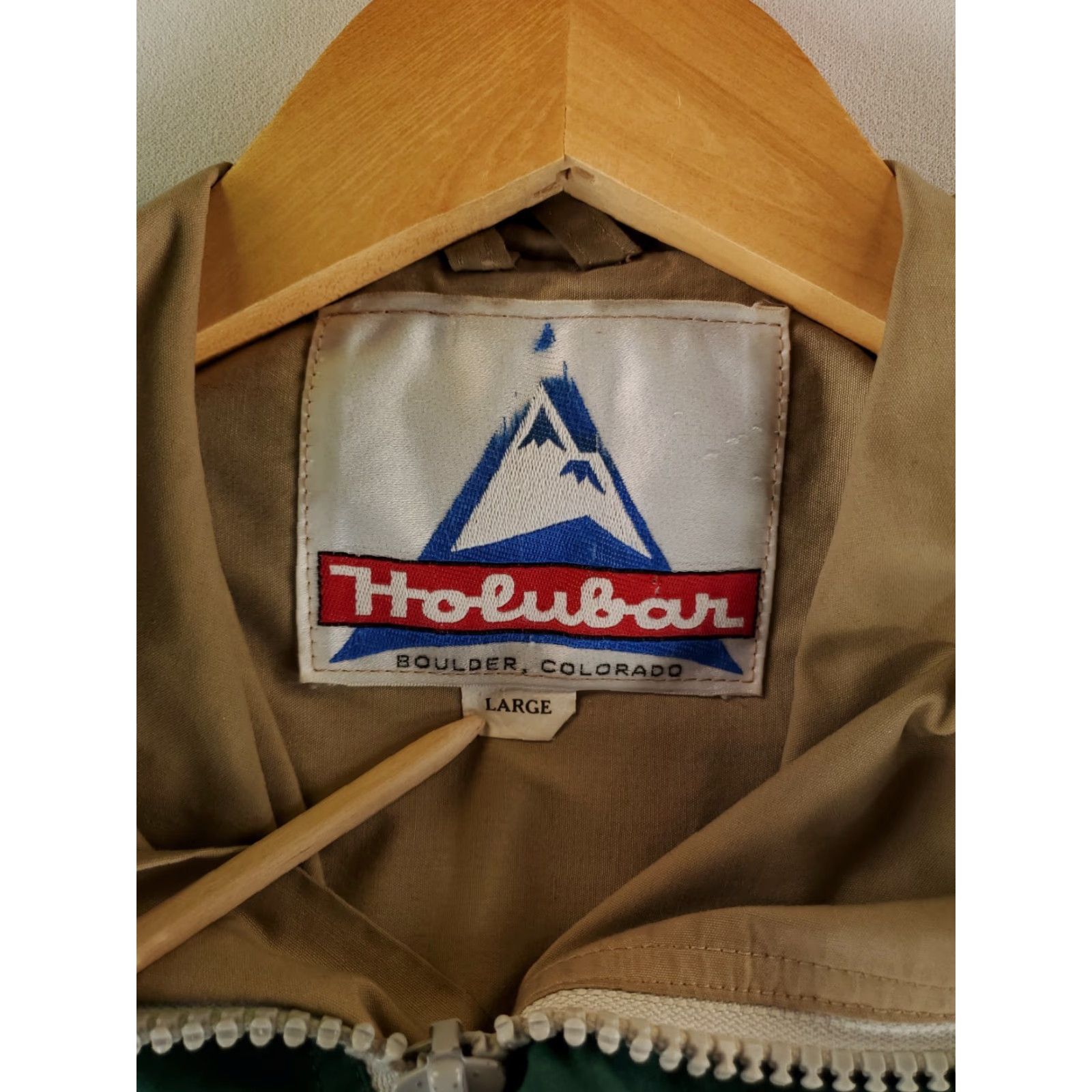 Holubar VINTAGE Holubar Jacket VTG 70s Full Zip Hooded Full Face Green Mens L Parka Jacket Size US L / EU 52-54 / 3 - 2 Thumbnail