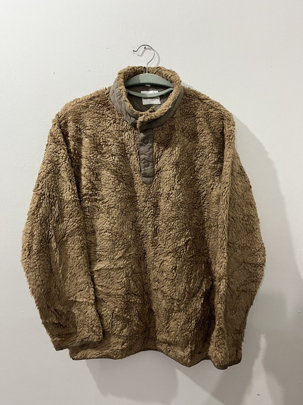Uniqlo × White Mountaineering 🔥White Mountaineering🔥 Deep Pile Sherpa Buttoned Outerwear Size US L / EU 52-54 / 3 - 1 Thumbnail