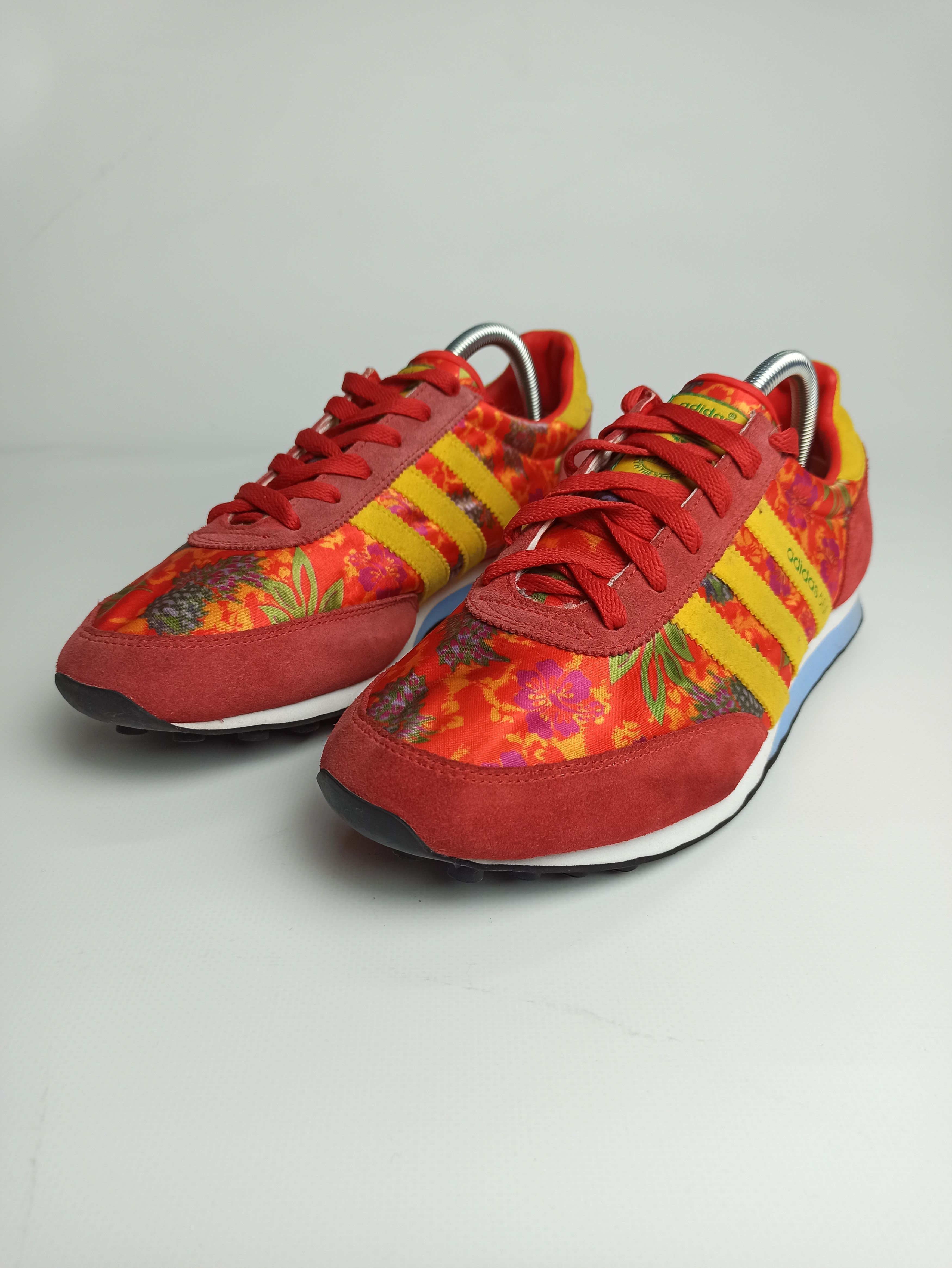 Adidas Adidas 600 Hawaii Red Sneakers Size US 11 / EU 44 - 2 Thumbnail