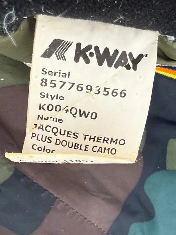 K-Way K WAY Piumino Mimetico Donna Taglia S Size S / US 4 / IT 40 - 10 Thumbnail