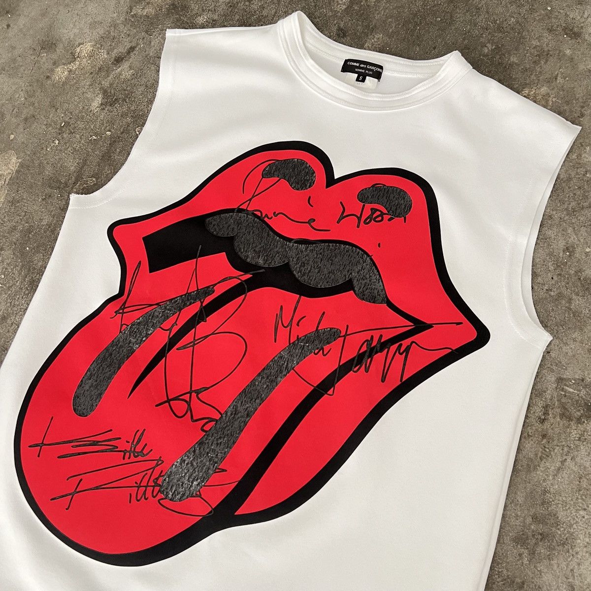 Comme des Garcons Homme Plus CDG Homme Plus - S/S05 - R/S - Digital Tounge - Tank Top Size US S / EU 44-46 / 1 - 6 Thumbnail