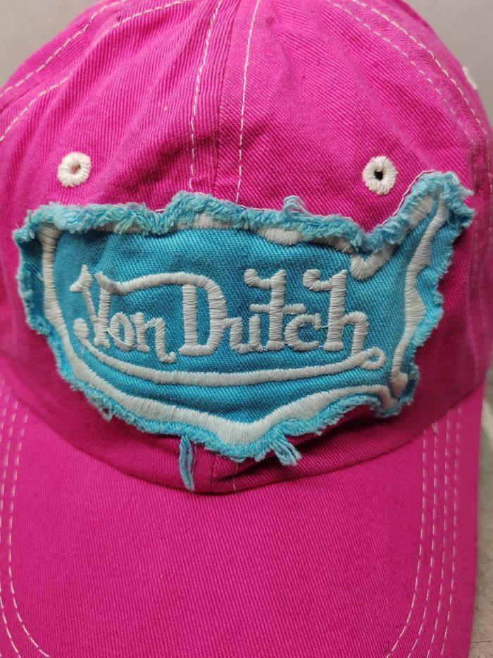 Von Dutch Vintage Von Dutch Distressed Style Cap Hat Size ONE SIZE - 3 Thumbnail