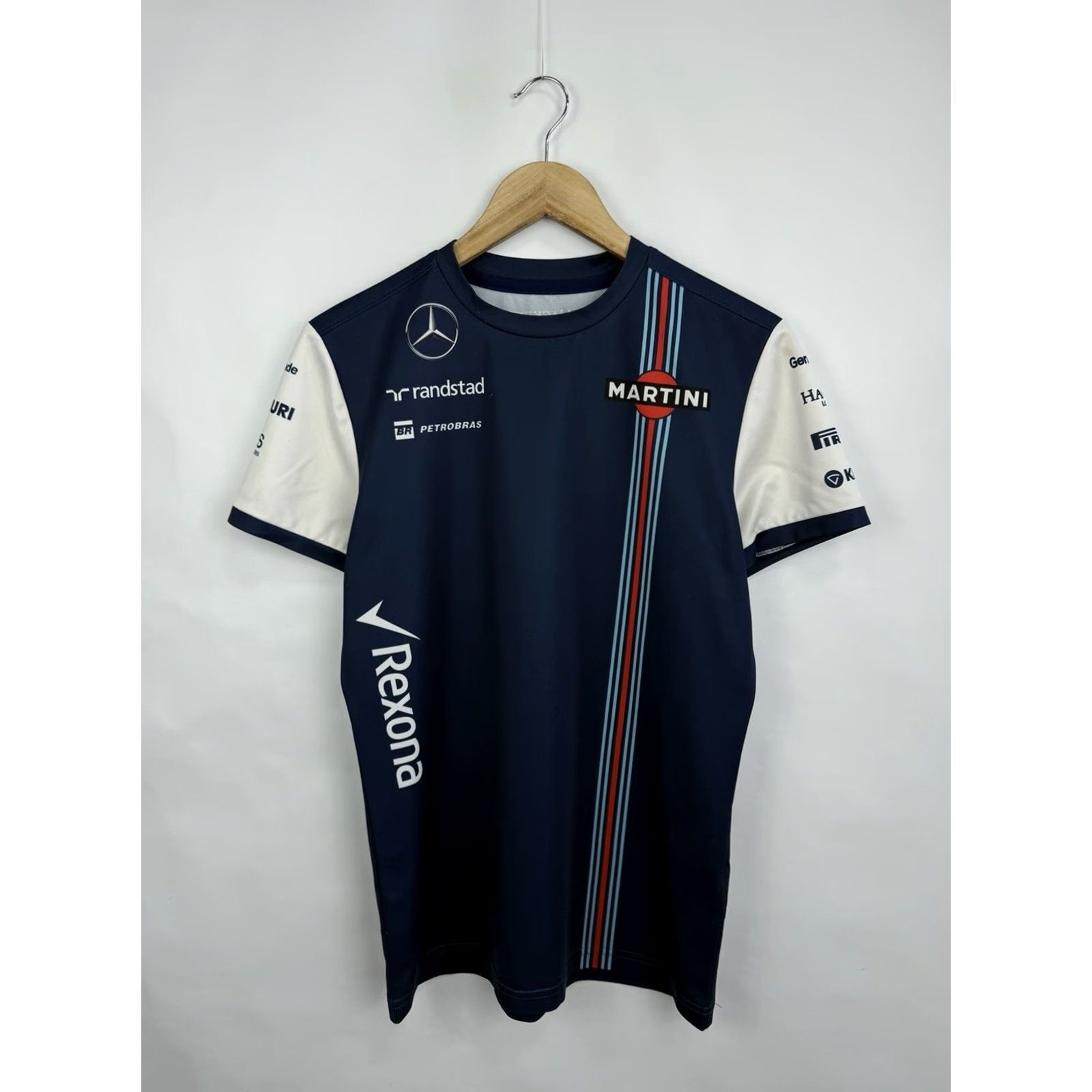 Hackett Hackett Williams Martini Racing Mercedes Jersey F1 Rare Shirt S Mens Multicolor Dark Blue Size US S / EU 44-46 / 1 - 3 Thumbnail