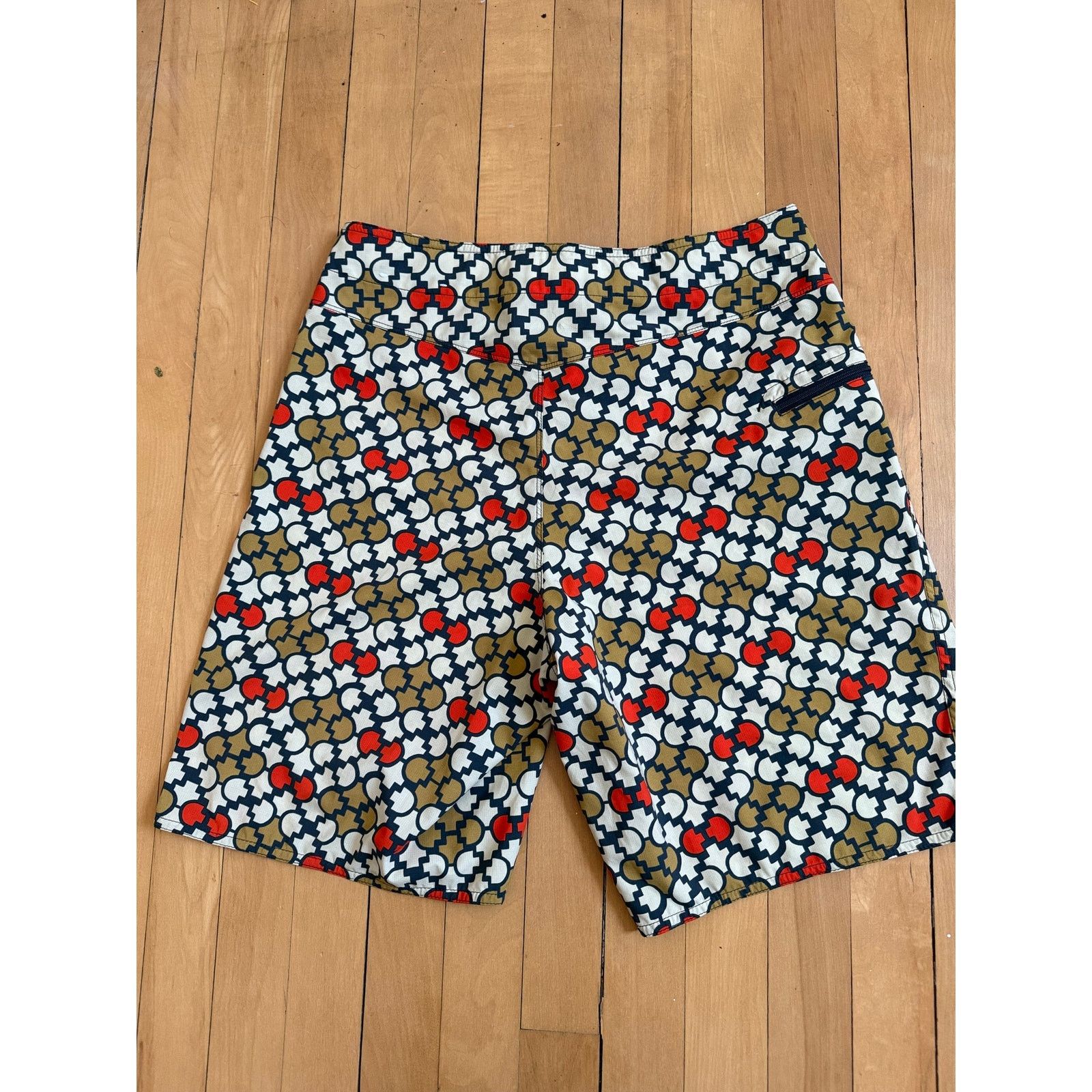 Patagonia Patagonia Men’s Wavefarer Board Shorts- 30 - Bronze Print Size US 30 / EU 46 - 5 Thumbnail