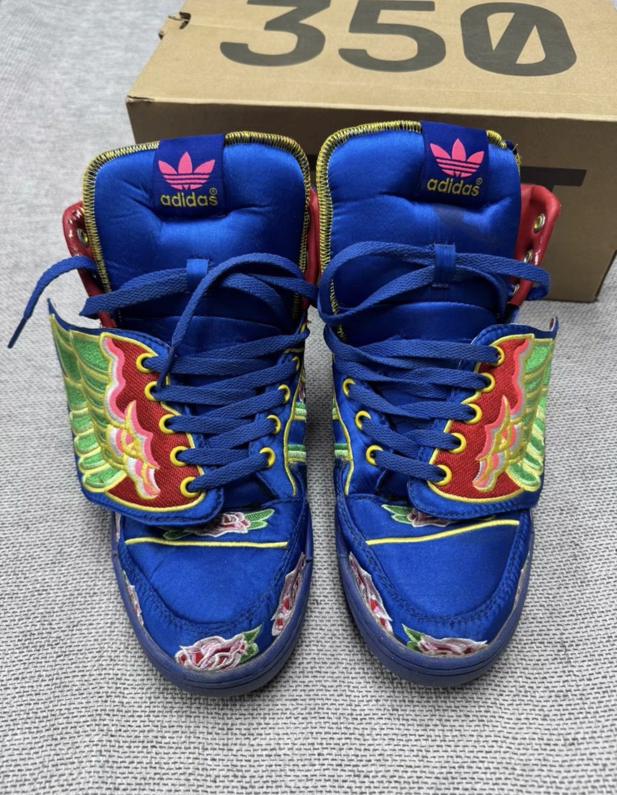 Adidas Adidas Jeremy Scott JS Wings Floral Q21475 K37 Size US 8.5 / EU 41-42 - 7 Thumbnail