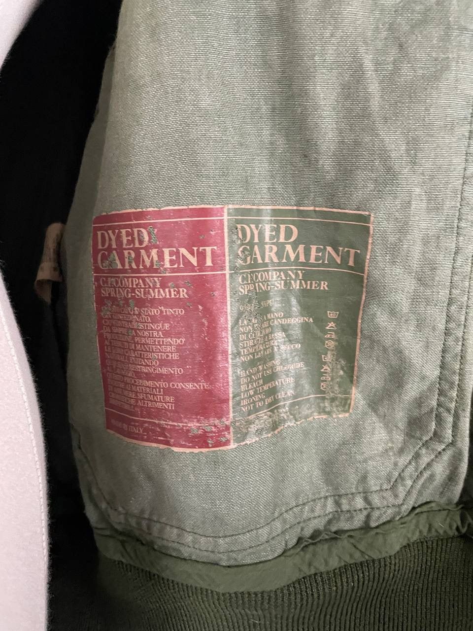 C.P. Company C.P. Company Archive Flight Jacket Linen Valstsrino S/S 1991 Size US L / EU 52-54 / 3 - 12 Thumbnail
