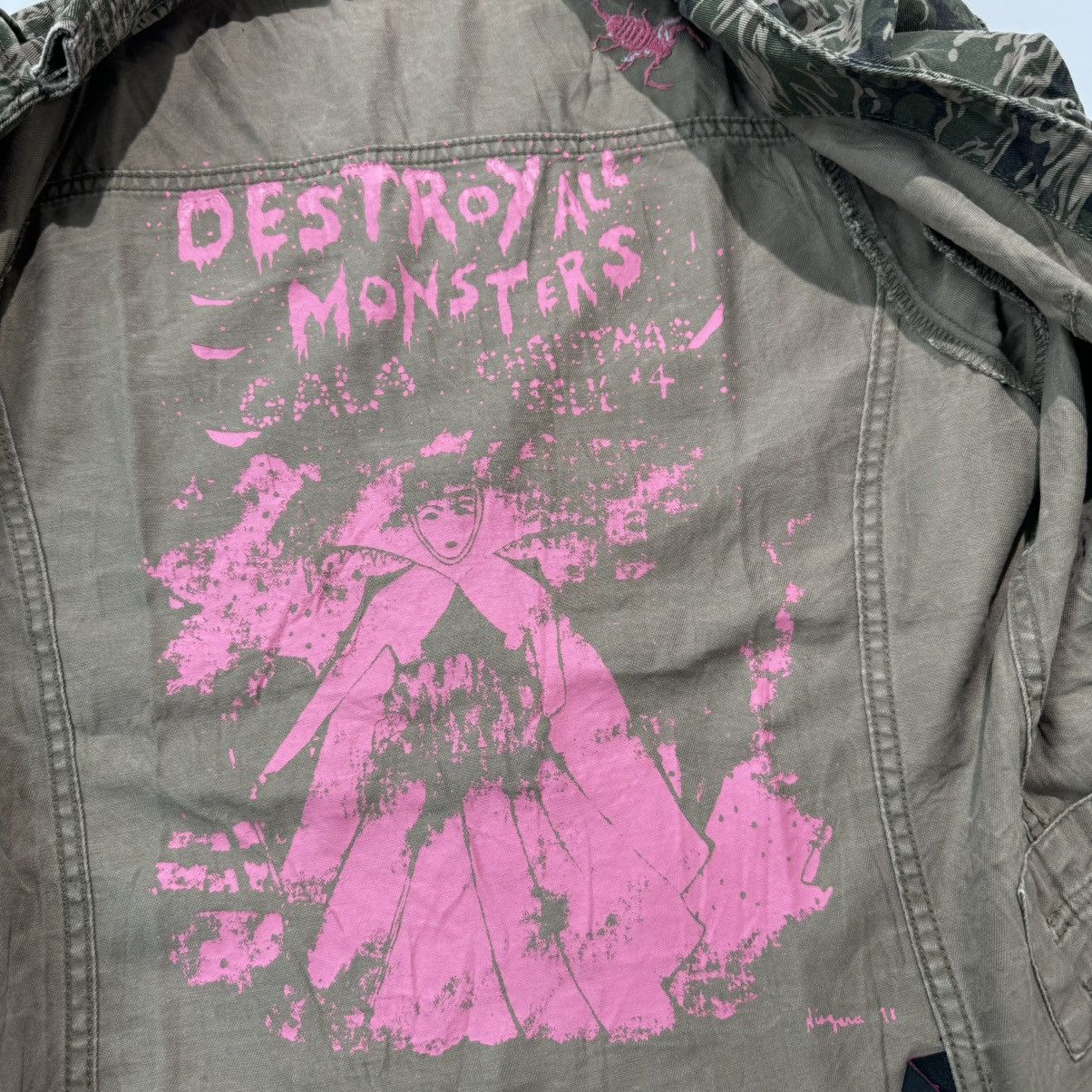 Hysteric Glamour × Japanese Brand hysteric glamour x destroy monster blazer jacket Size US M / EU 48-50 / 2 - 9 Thumbnail