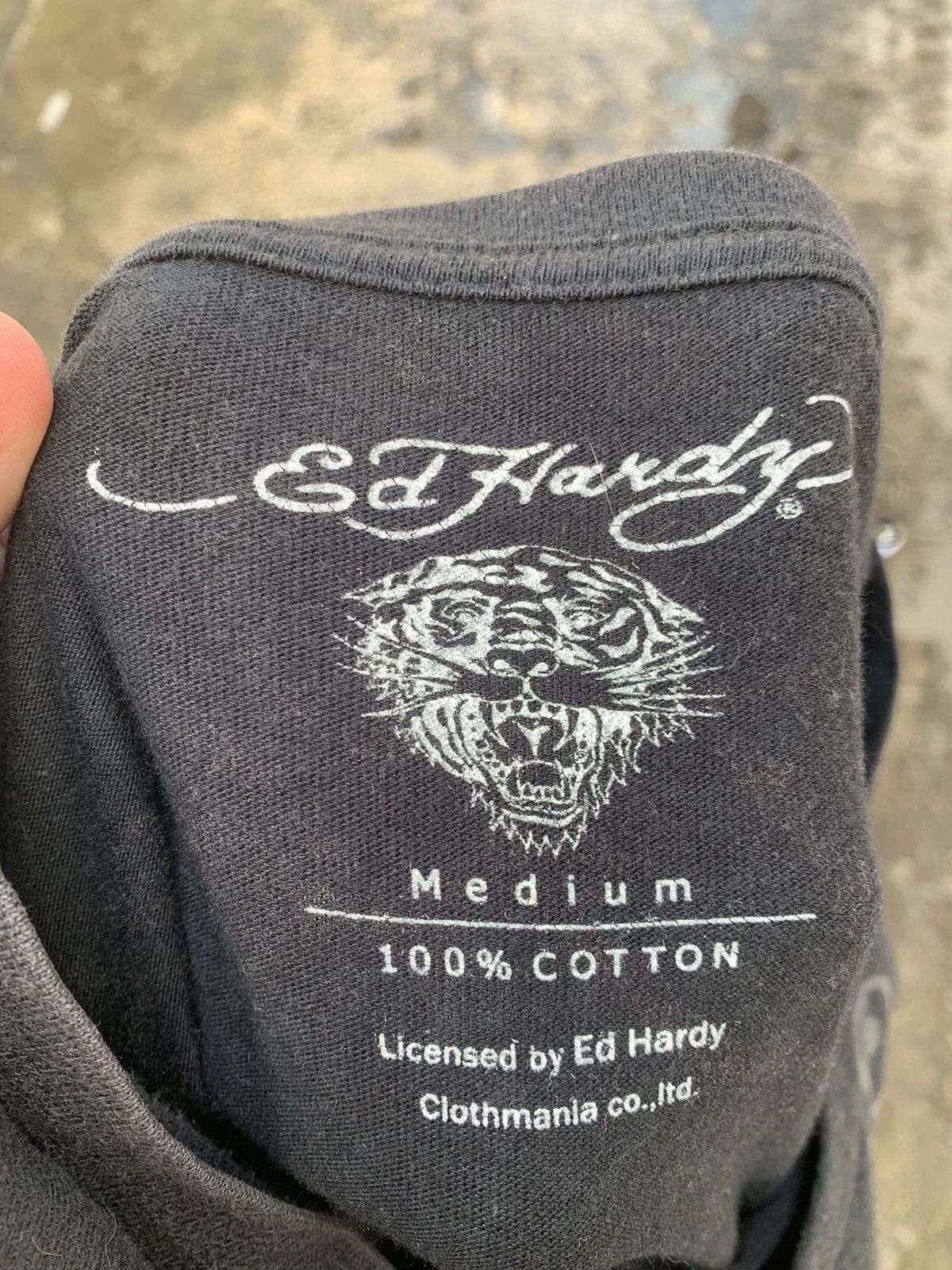 Ed Hardy Ed Hardy Janet Croos Long Sleeve Size S / US 4 / IT 40 - 8 Thumbnail