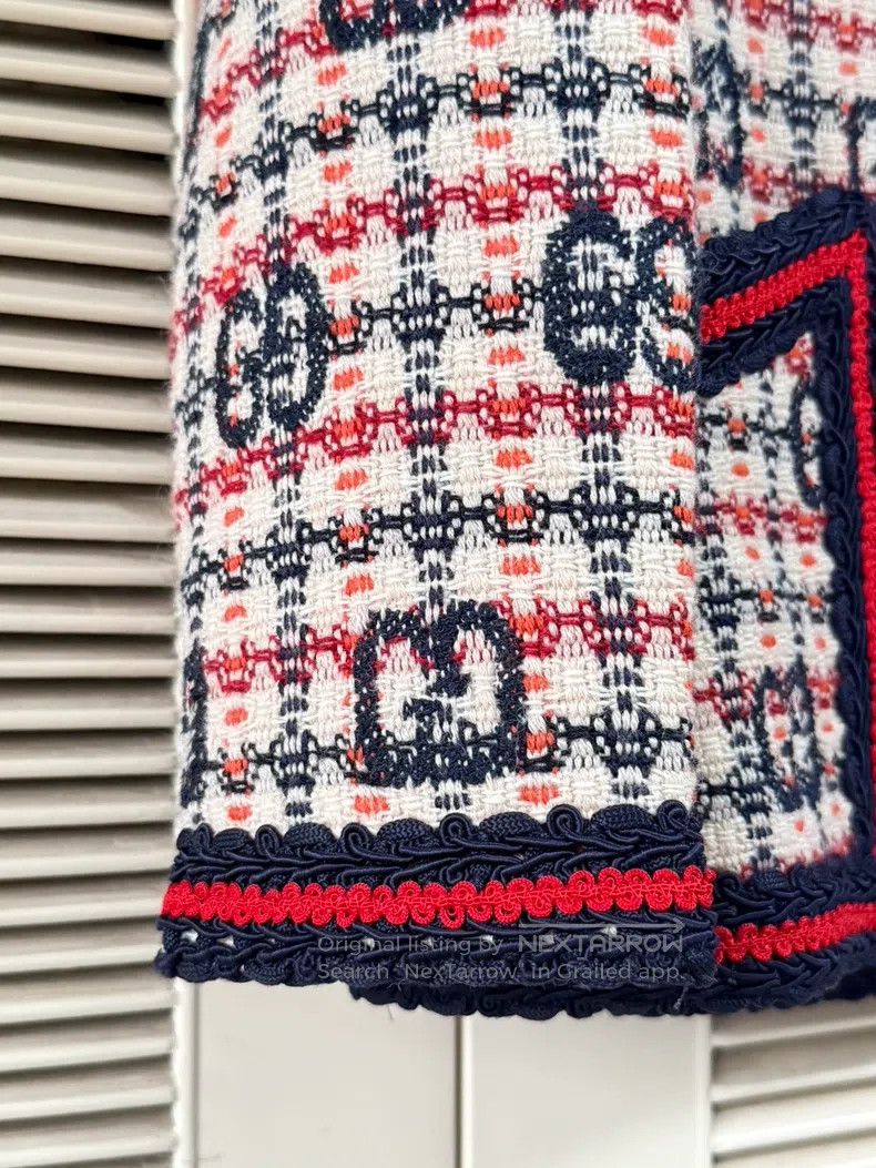 Gucci Gucci Double G full-print old flower cardigan jacket Size S / US 4 / IT 40 - 6 Thumbnail