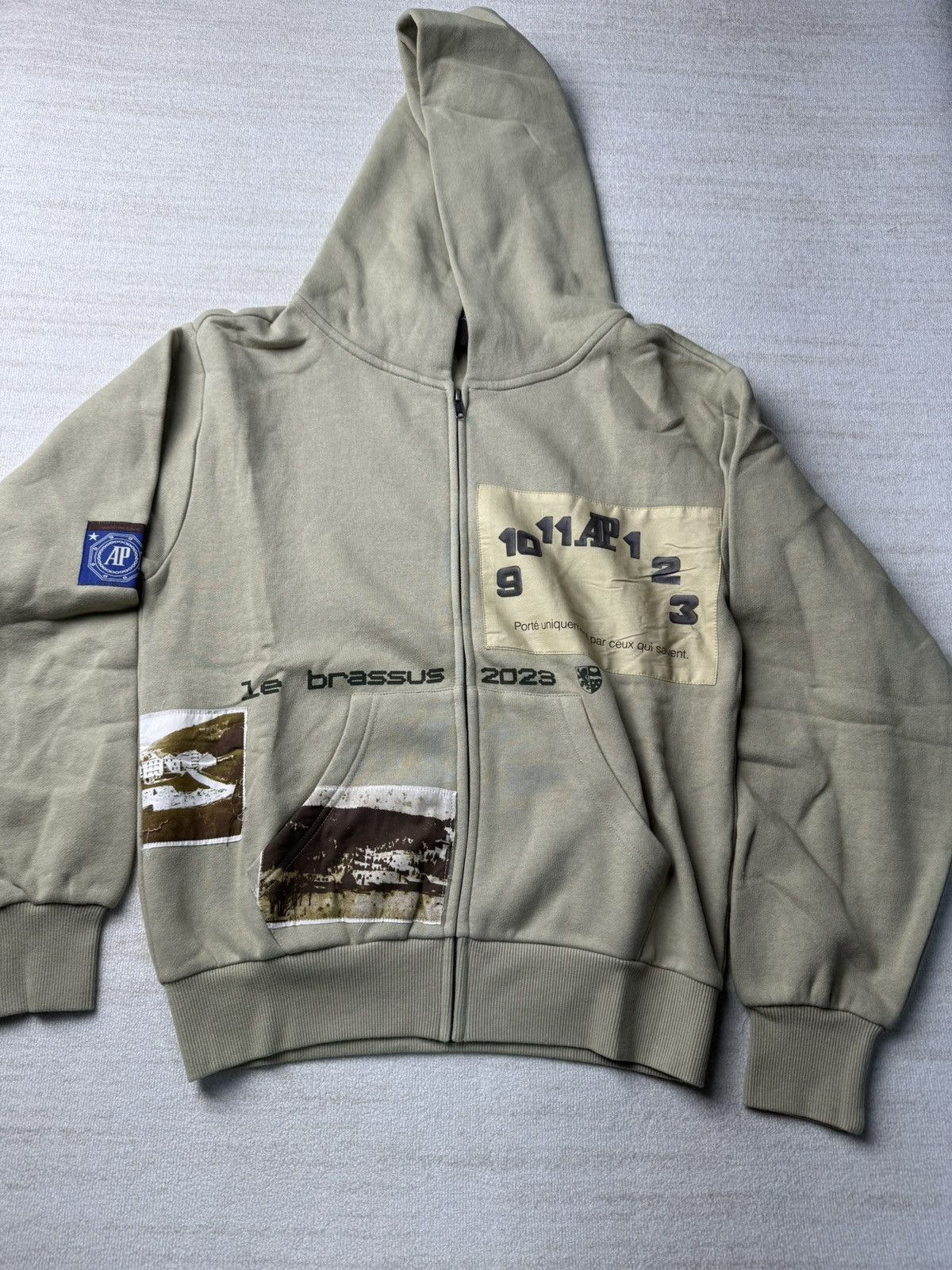 Audemars Piguet × Travis Scott CJ x AP Le Brassus zip up hoodie Size US S / EU 44-46 / 1 - 2 Thumbnail