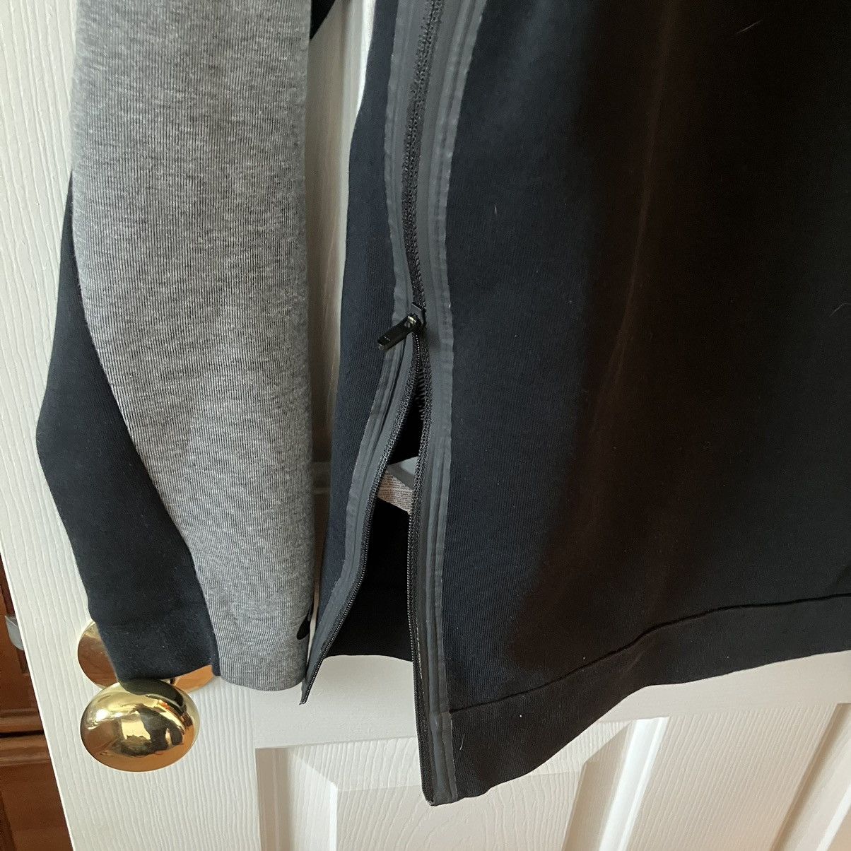 Nike Nike Tech Fleece Beige Gray Black Hoodie Sweatshirt Medium Size US M / EU 48-50 / 2 - 3 Thumbnail
