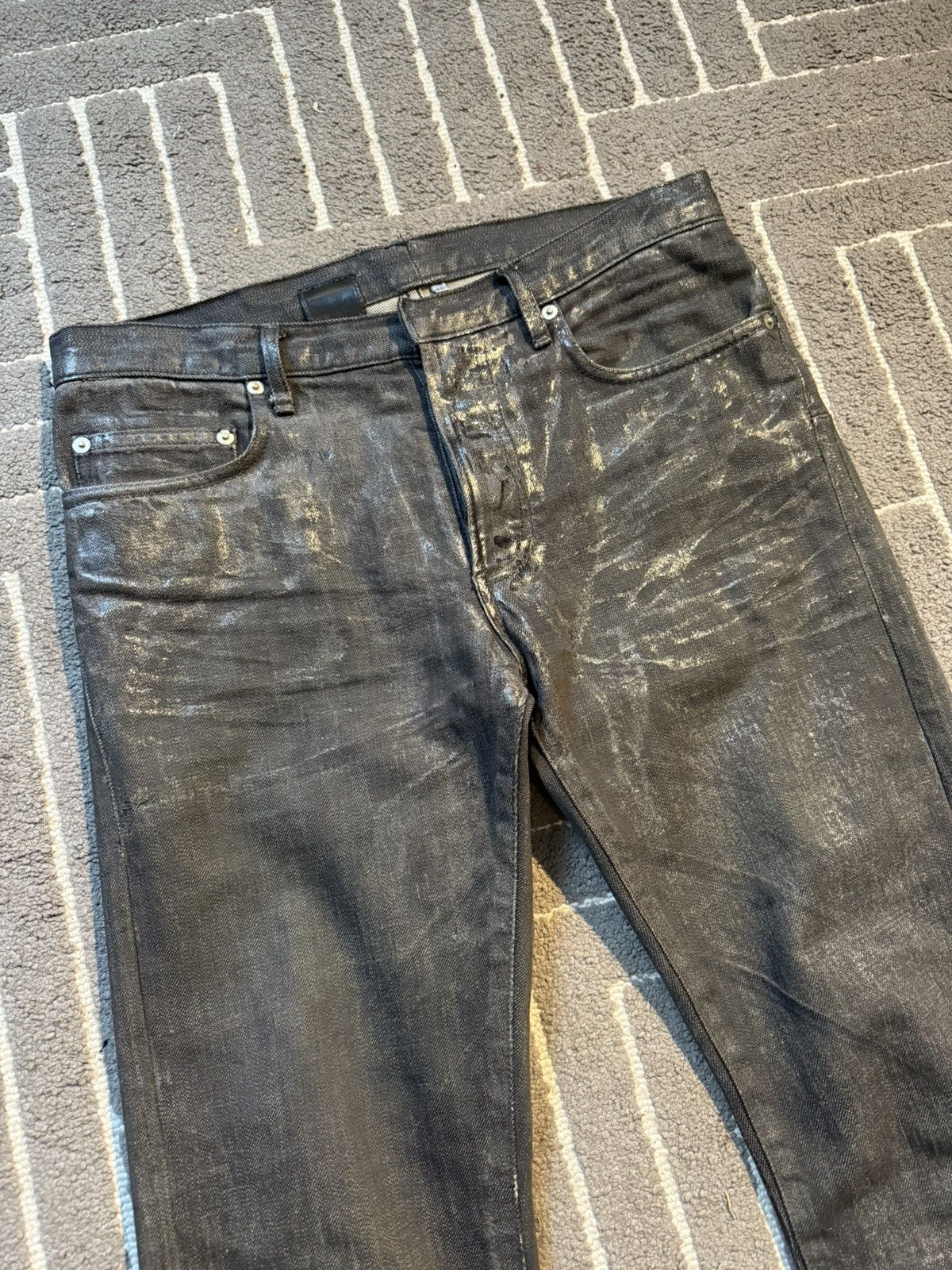Dior AW07 Dior Luster Waxed Denim Size US 30 / EU 46 - 3 Thumbnail
