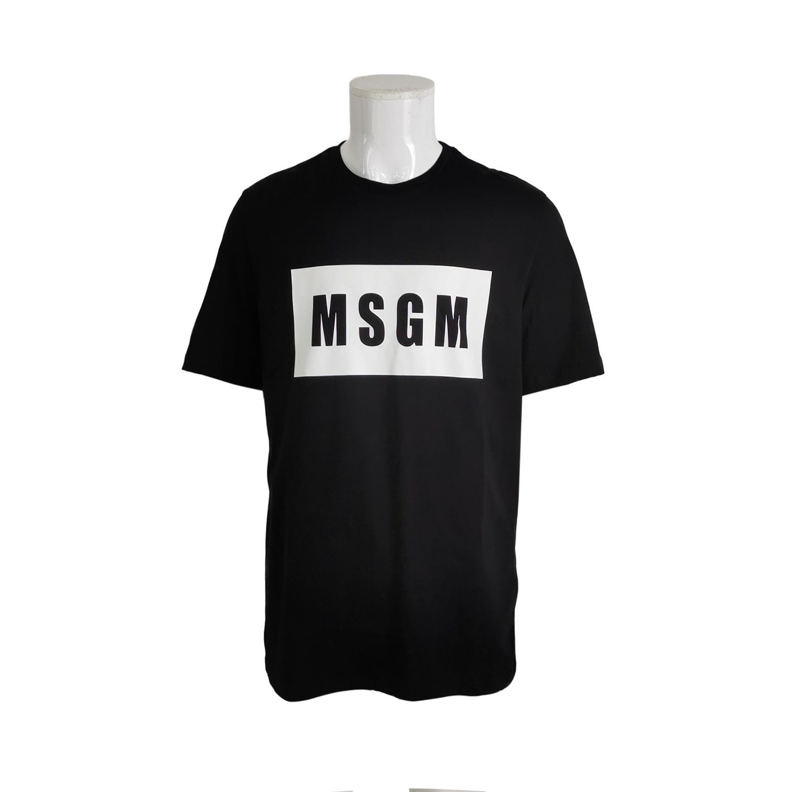 MSGM MSGM Box Logo T-Shirt Size L Size US L / EU 52-54 / 3 - 1 Thumbnail