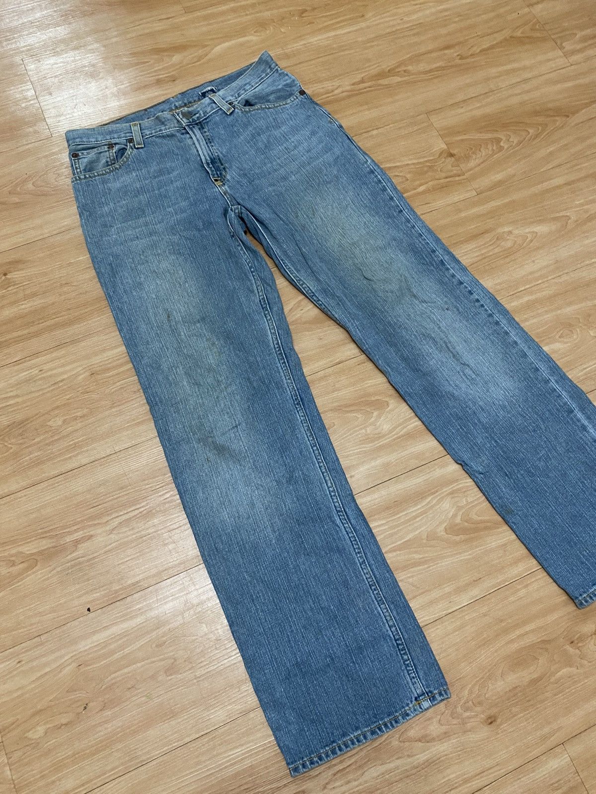 Polo Ralph Lauren × Ralph Lauren × Vintage Vintage polo ralph lauren denim sun faded denim Size US 31 - 6 Thumbnail