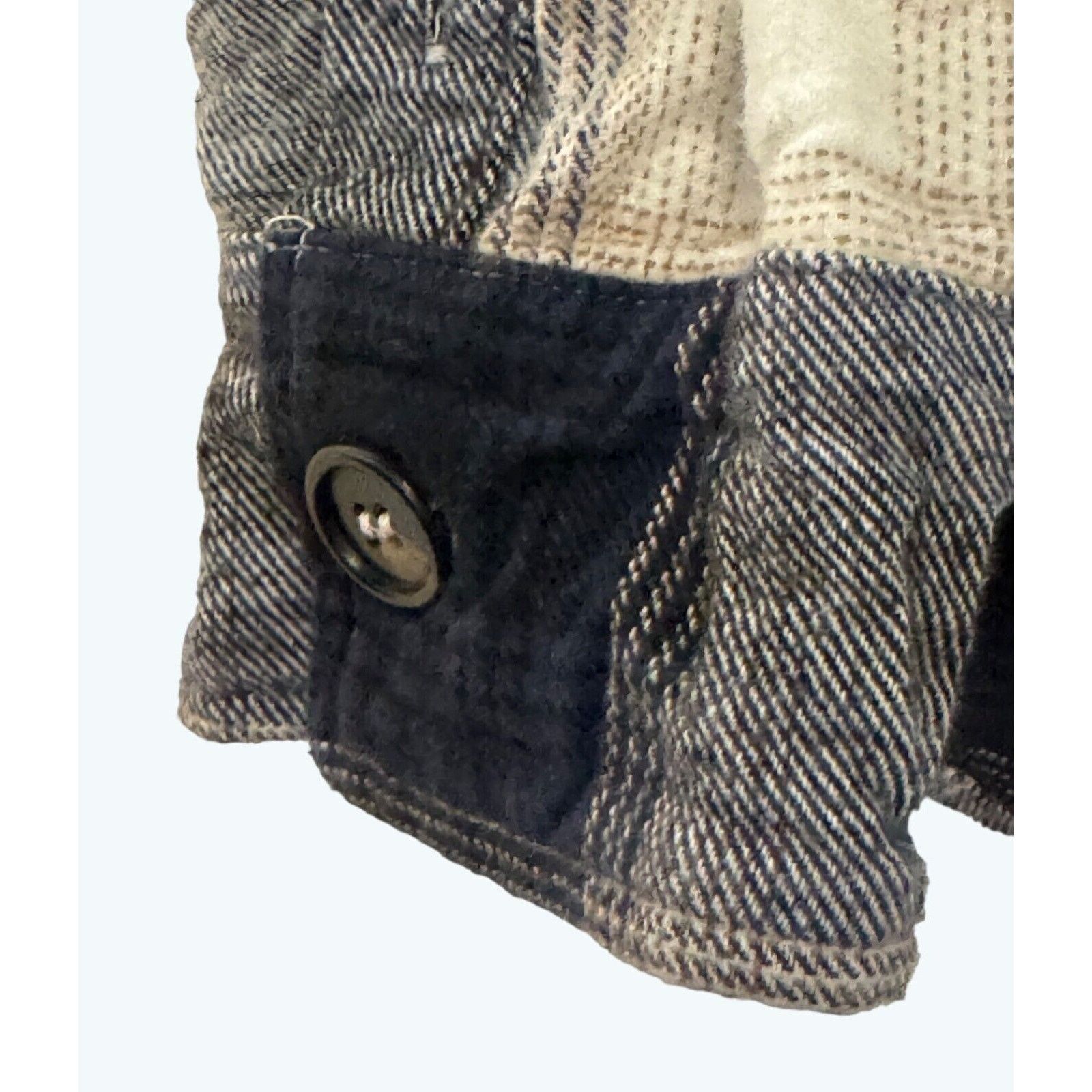 Other Blu Pepper Shacket Medium Plaid Shirt Jacket Size M / US 6-8 / IT 42-44 - 3 Thumbnail