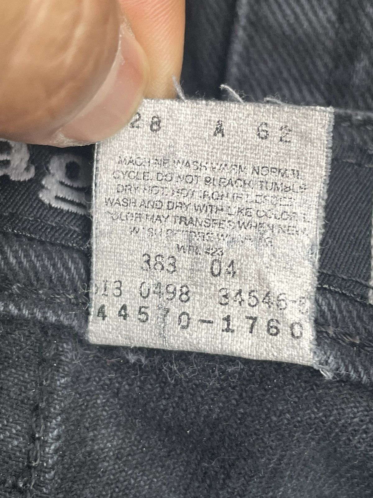 Levi's Vintage 90’s Levis Silvertab Distresed Denim Size US 36 / EU 52 - 22 Thumbnail
