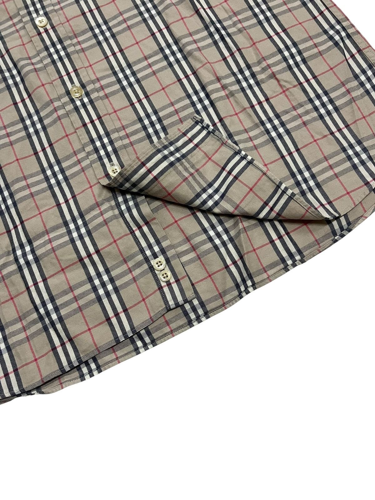 Burberry VINTAGE BURBERRY LONDON SHIRT L Size L / US 10 / IT 46 - 4 Thumbnail