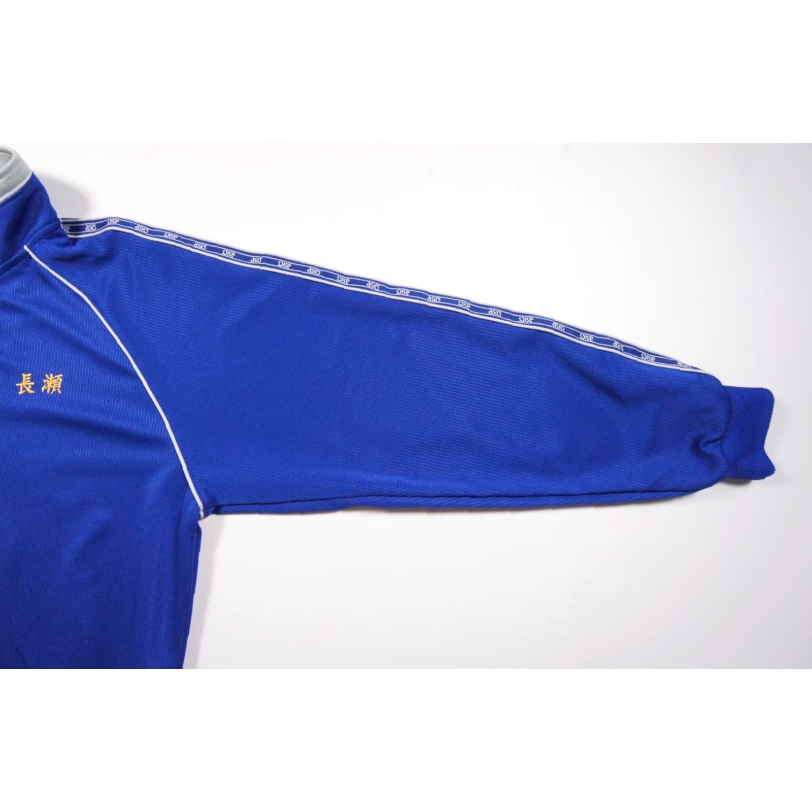 Asics VINTAGE ASICS Track Jacket Mens Medium Blue 1/4 Zip Pullover Japanese Uniform Jacket Regular Fit Sportswear Mens Size US M / EU 48-50 / 2 - 5 Thumbnail