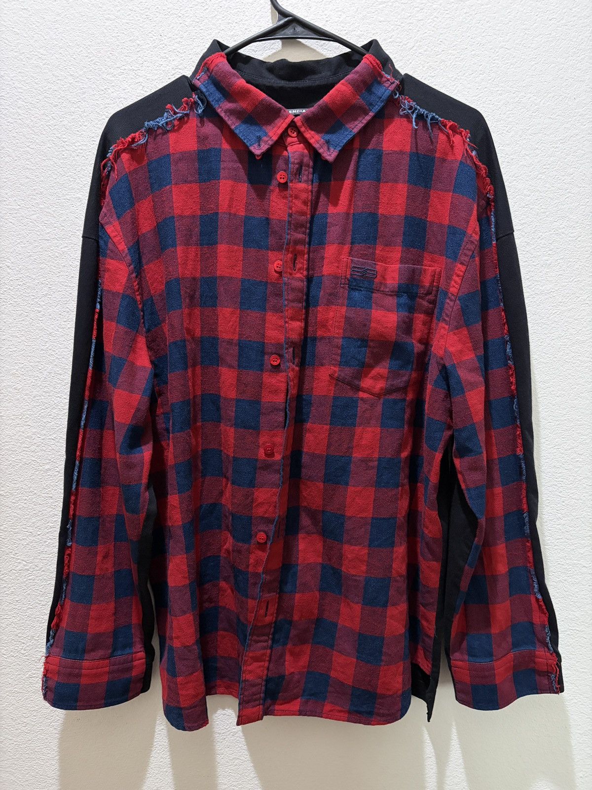 Balenciaga Hybrid Flannel Size US S / EU 44-46 / 1 - 1 Thumbnail