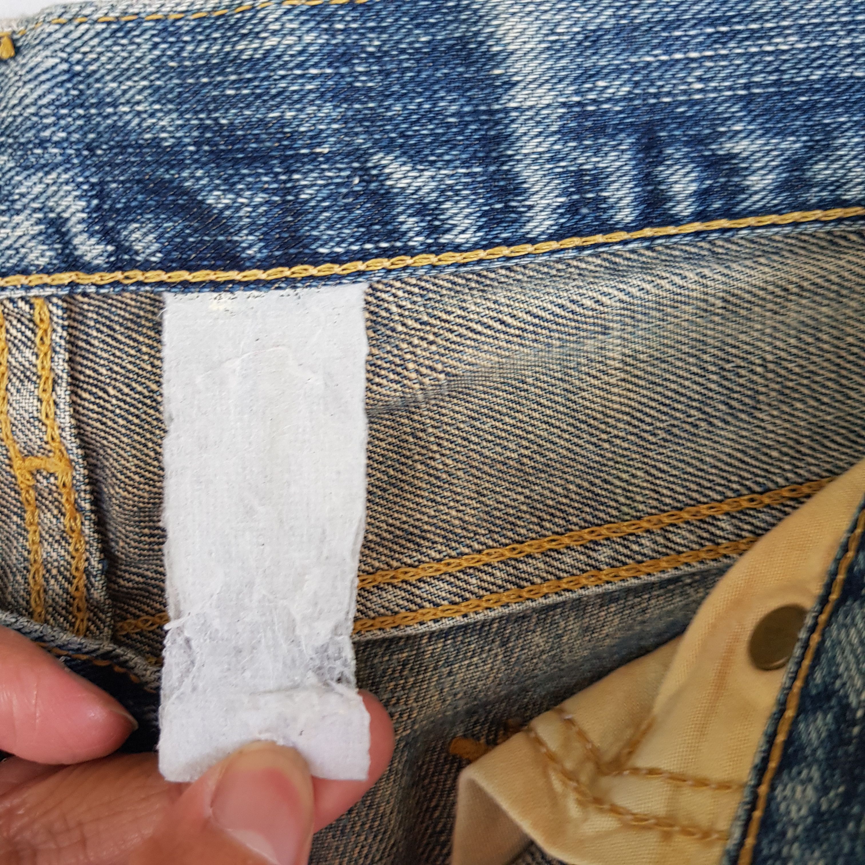Levi's Vintage 90s Lee Jeans Distressed Lee Faded Light Wash Denim Size US 30 / EU 46 - 12 Thumbnail