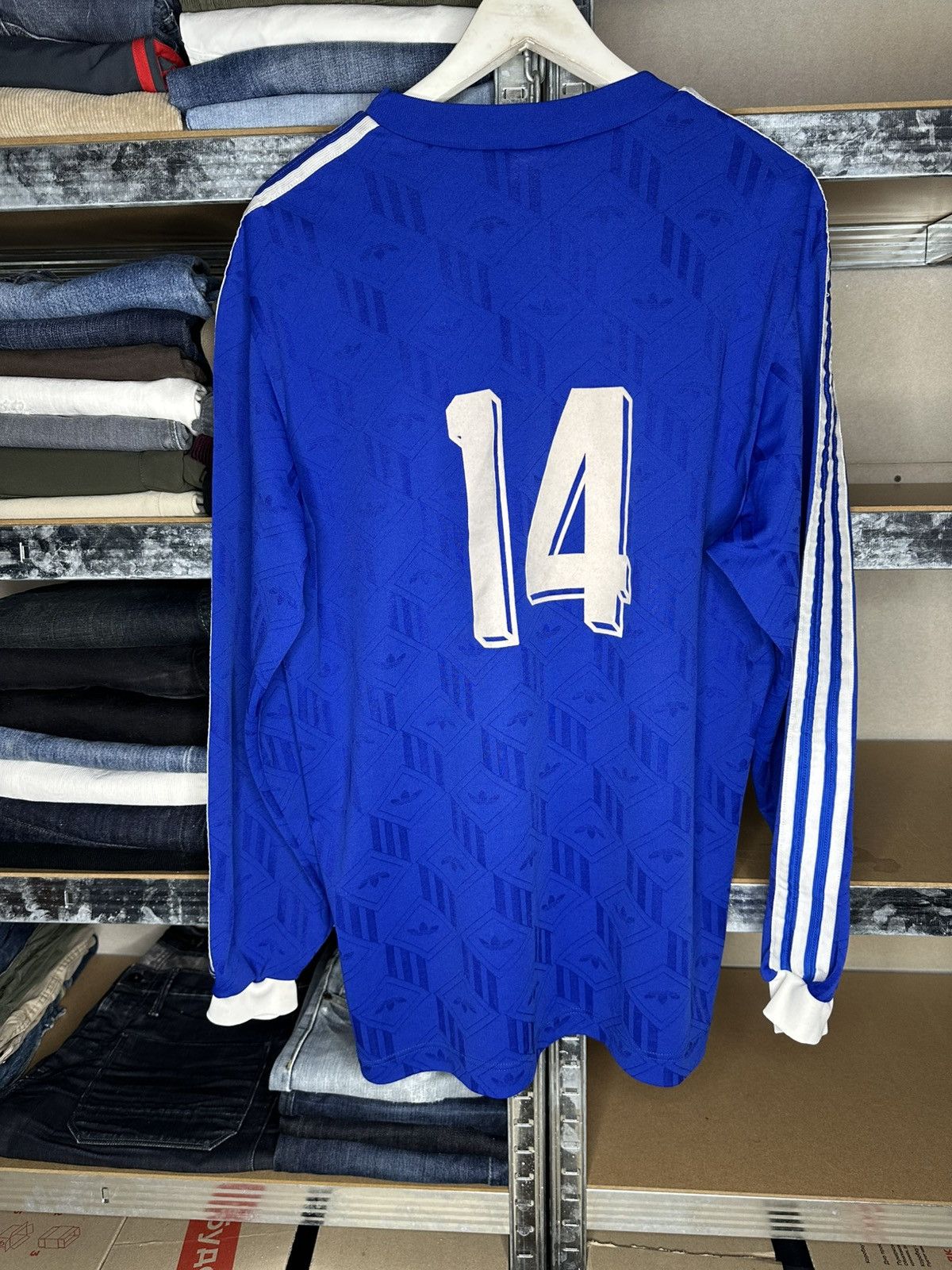 Adidas Adidas Vtg 90s KFC Kosova Neuchatel 97 Football Shirt #14 Size US L / EU 52-54 / 3 - 2 Thumbnail