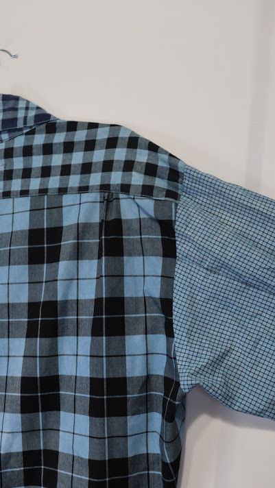 Greg Lauren o1rshd1 Button Up Shirt in Blue/Navy Blue Size US L / EU 52-54 / 3 - 13 Thumbnail