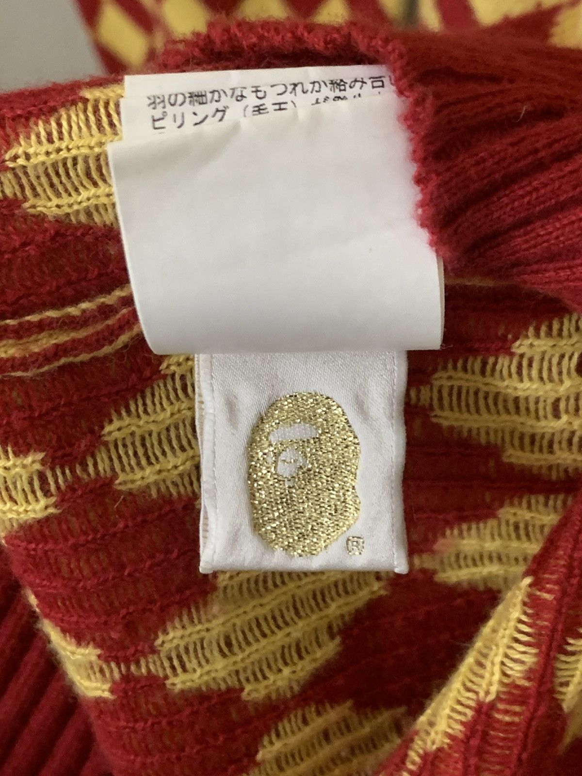 Bape × Nigo Vintage Bape Knitwear sweater Size US M / EU 48-50 / 2 - 7 Thumbnail