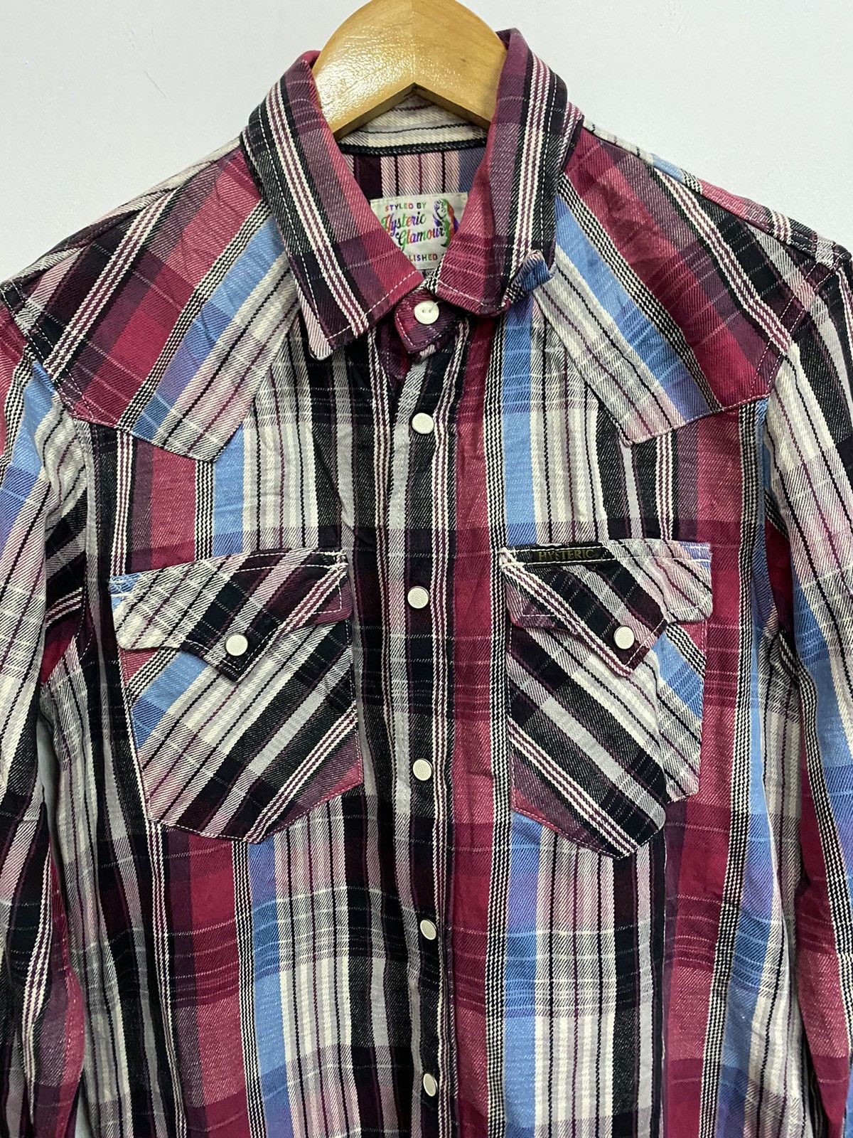 Hysteric Glamour × Japanese Brand Hysteric glamour jeans shirts button Size US M / EU 48-50 / 2 - 2 Thumbnail